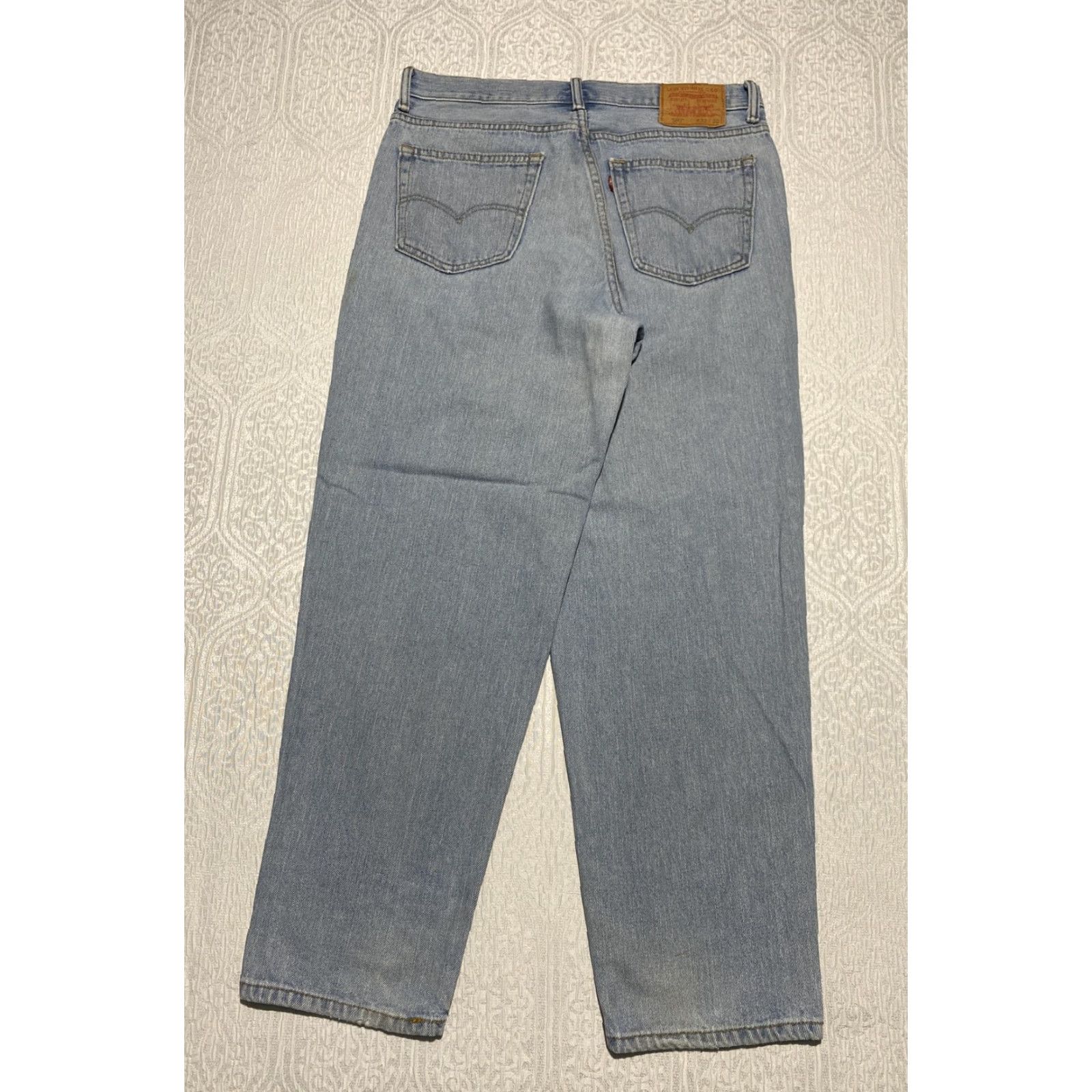 Levi's Levi's Jeans Mens 33x30 Blue Comfort Fit Denim Tapered Leg 560 Relaxed Straight 5-Pocket Size US 33 - 4 Thumbnail