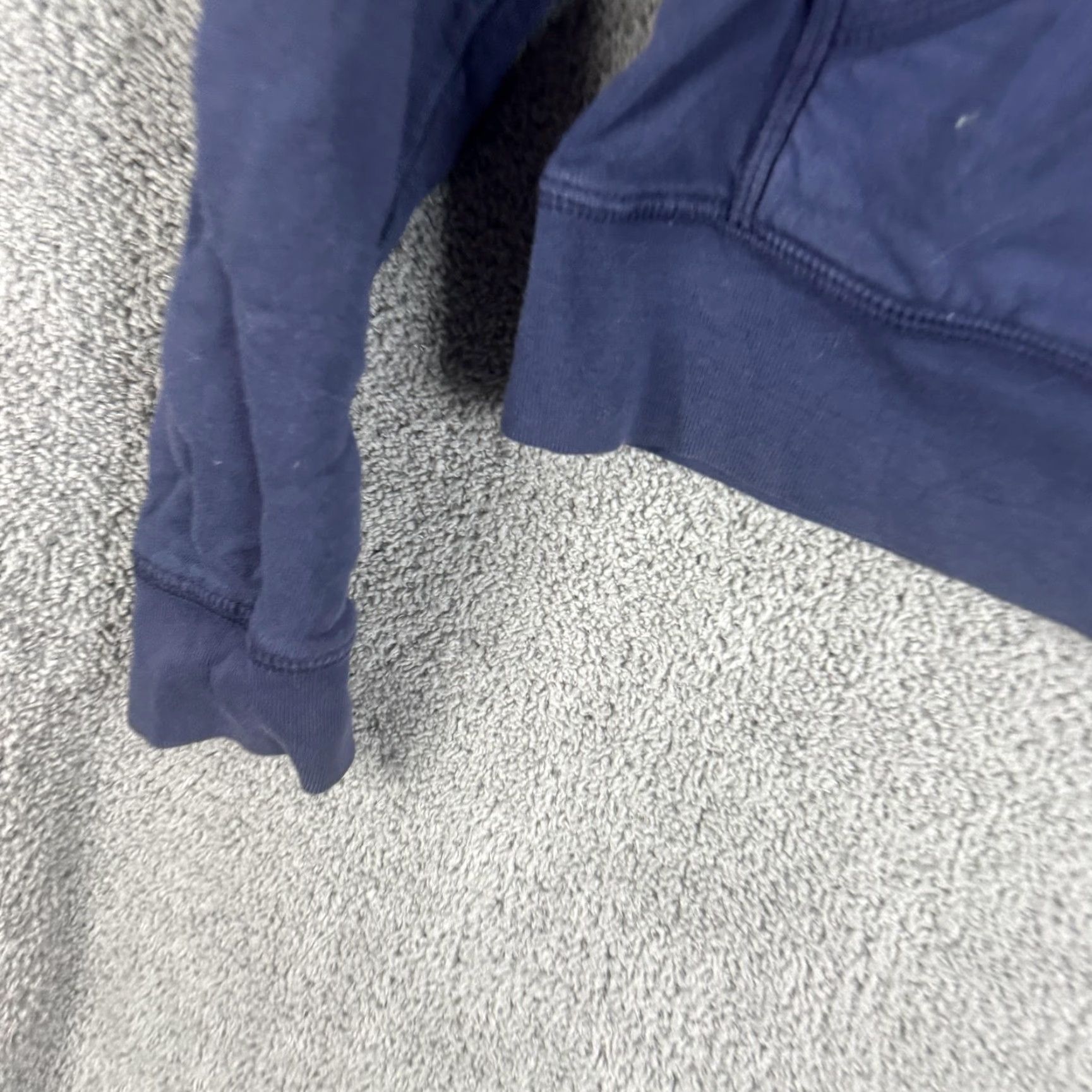 Juicy Couture Juicy Couture Hoodie Womens XL Petite Full Zip Fleece Navy Back Crown Heart Embroidered Logo Pockets Crew Neck Size XL / US 12-14 / IT 48-50 - 2 Thumbnail