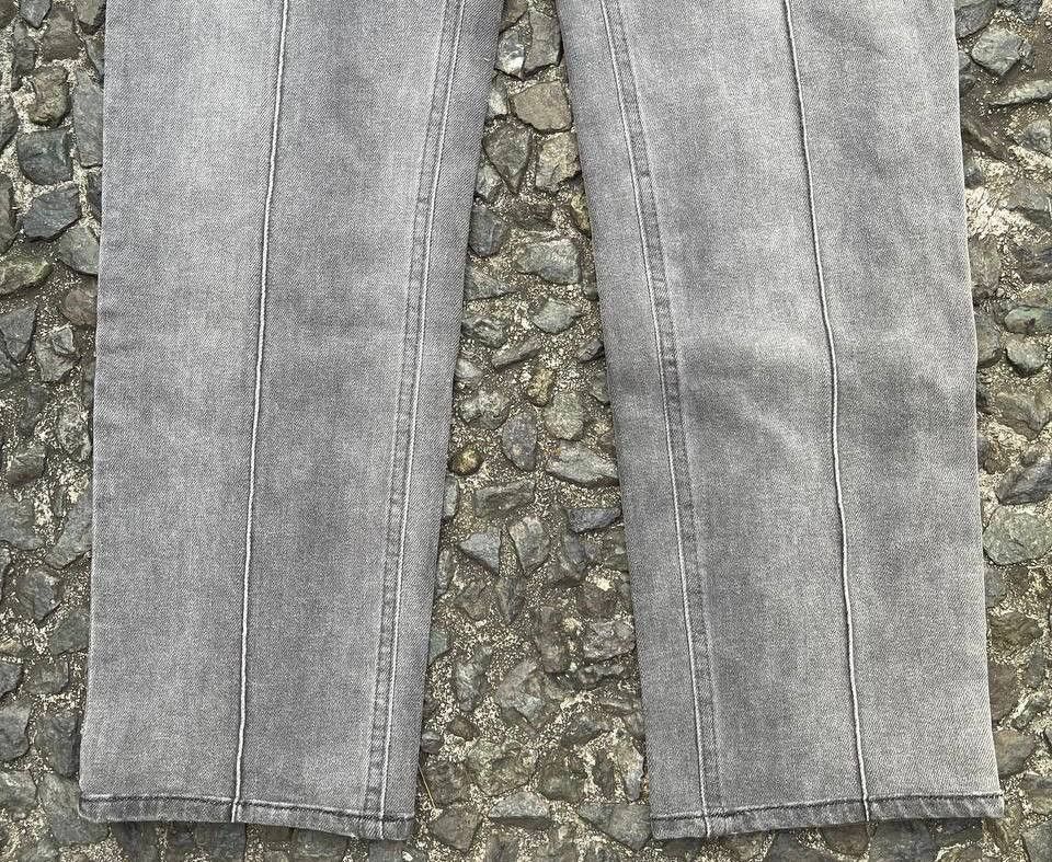 Alexander McQueen Alexander McQueen - 2006FW Logo Acid Wash Denim Size 32" / US 10 / IT 46 - 3 Thumbnail
