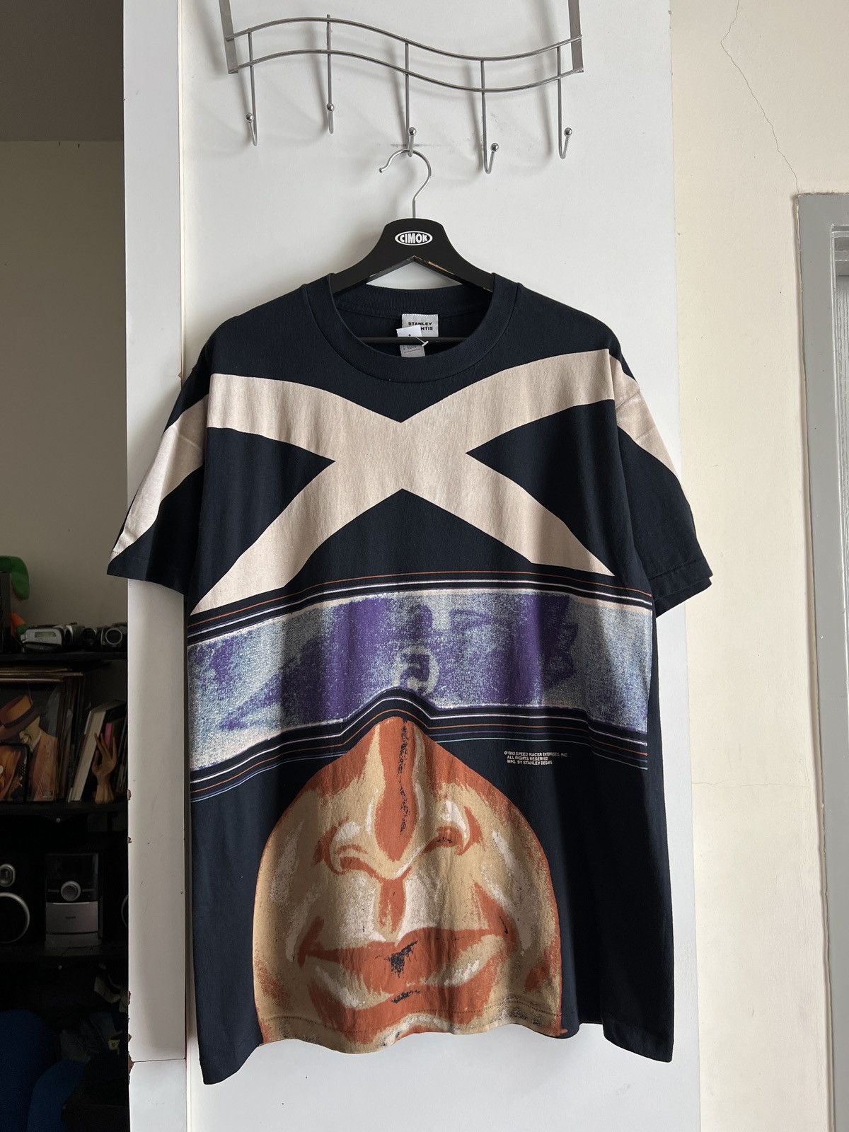 Vintage Vintage 1993 Speed Racer All Over Print Size US L / EU 52-54 / 3 - 1 Thumbnail