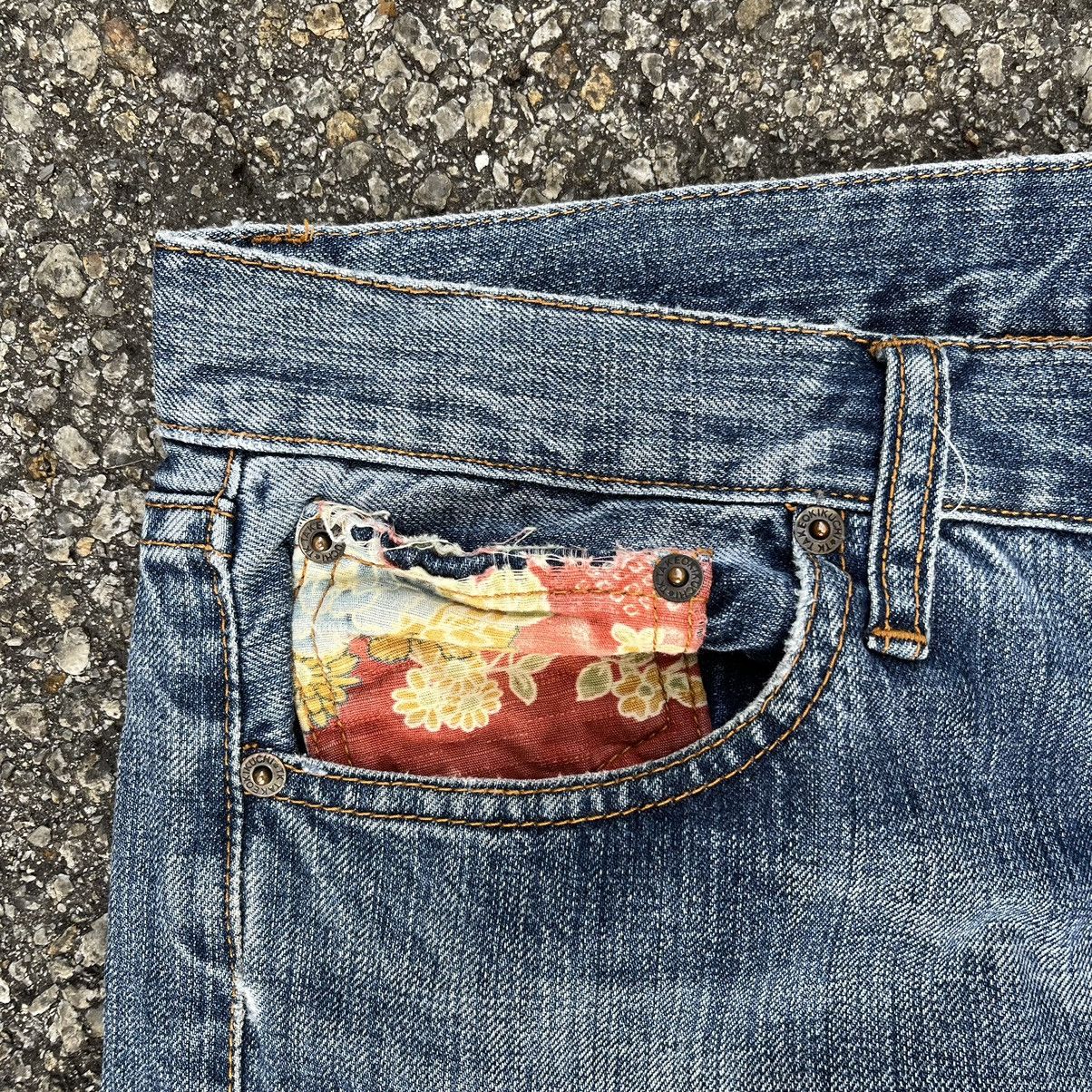 Japanese Brand Distressed Jeans Takeo Kikuchi Double Knee Denim Size US 32 / EU 48 - 4 Thumbnail