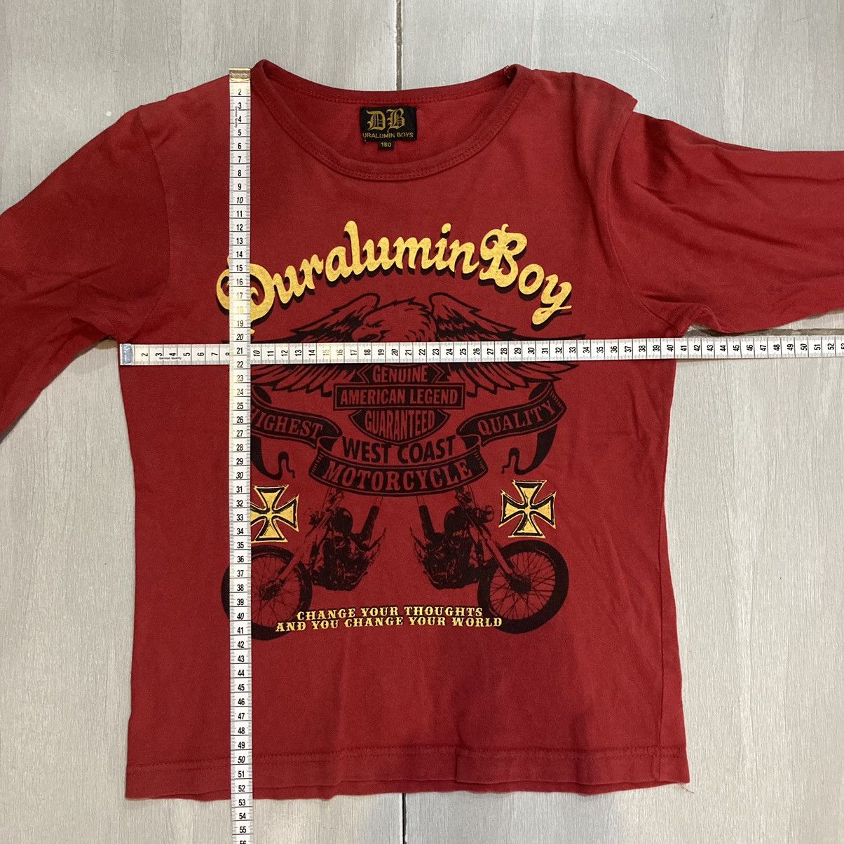 Japanese Brand Duralumin Boys Motorcycle West Coast Longsleeves Japanese Size S / US 4 / IT 40 - 20 Thumbnail