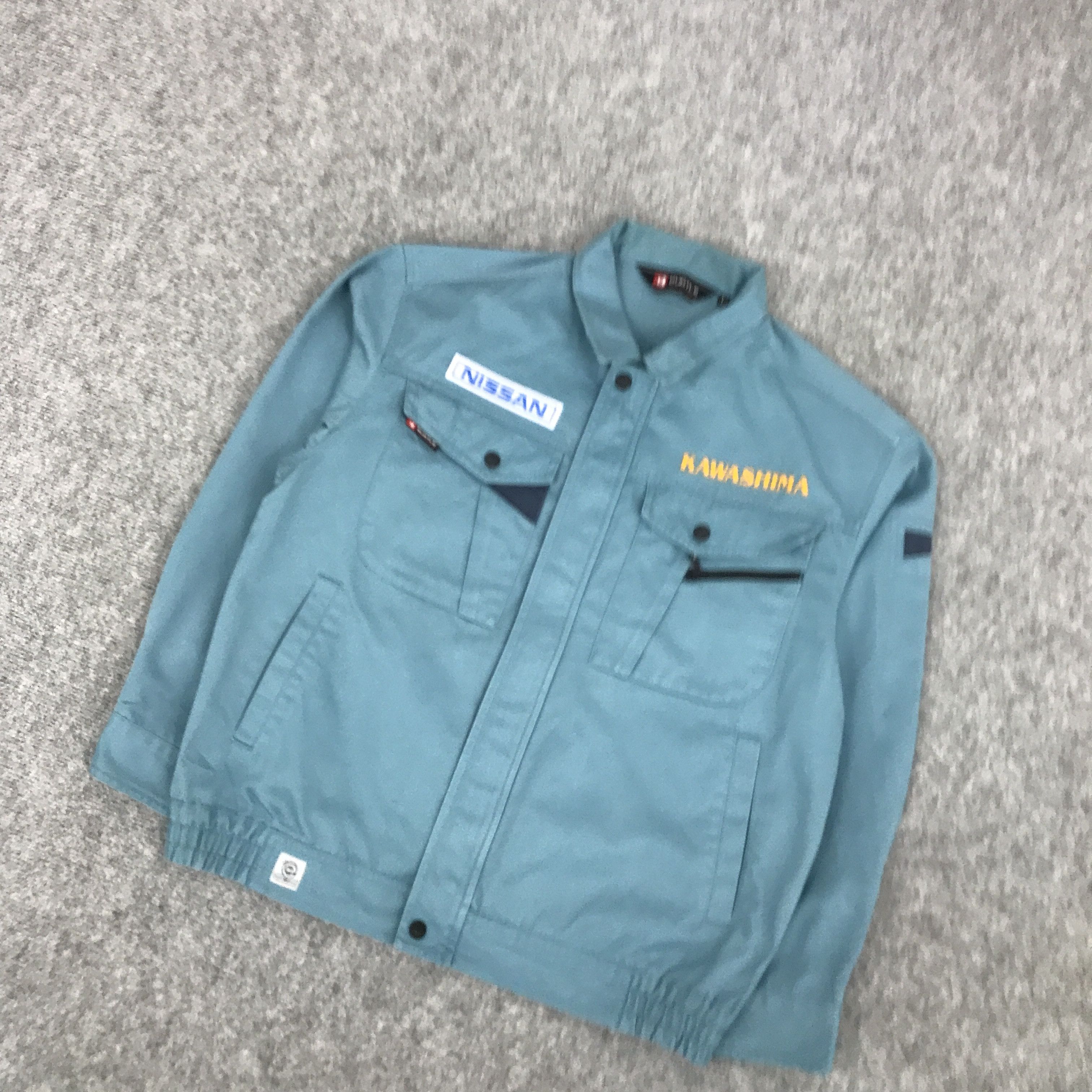 Gear for Sports × Japanese Brand VTG NISSAN RACING KAWASHIMA WORK UNIFORM JACKET Size US L / EU 52-54 / 3 - 3 Thumbnail