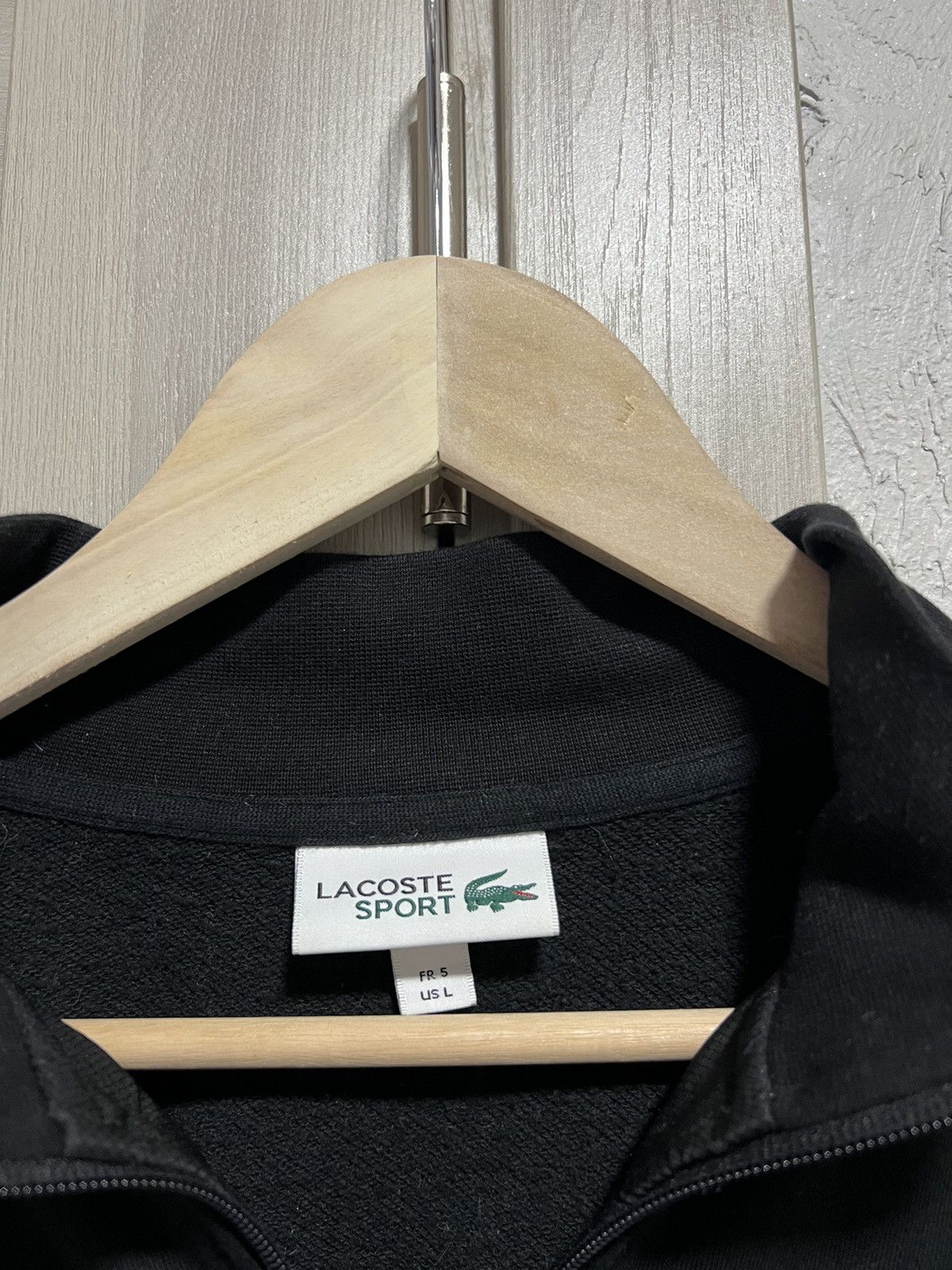 Lacoste Vintage Lacoste Zip Hoodie Mini Logo Old Money Size US L / EU 52-54 / 3 - 10 Thumbnail