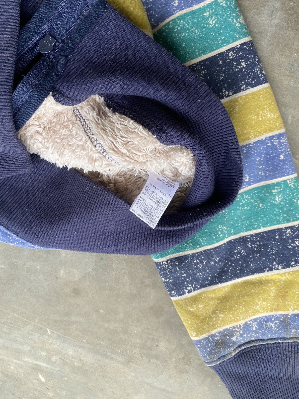 If Six Was Nine × Japanese Brand × Le Grande Bleu (L.G.B.) Japanese Stripe if6was9 LGB Style Zip Hoodie Size US M / EU 48-50 / 2 - 5 Thumbnail