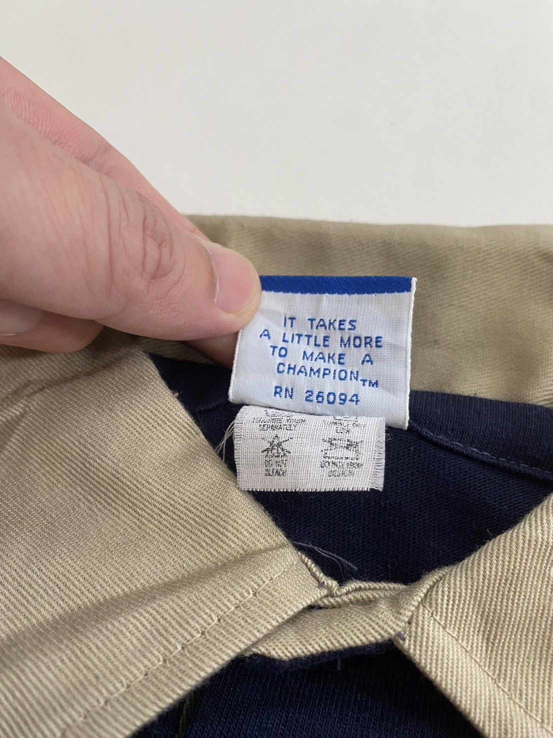 Champion × Vintage Vintage Champion Tag Skwim Staff Polo Tee Size US M / EU 48-50 / 2 - 3 Thumbnail