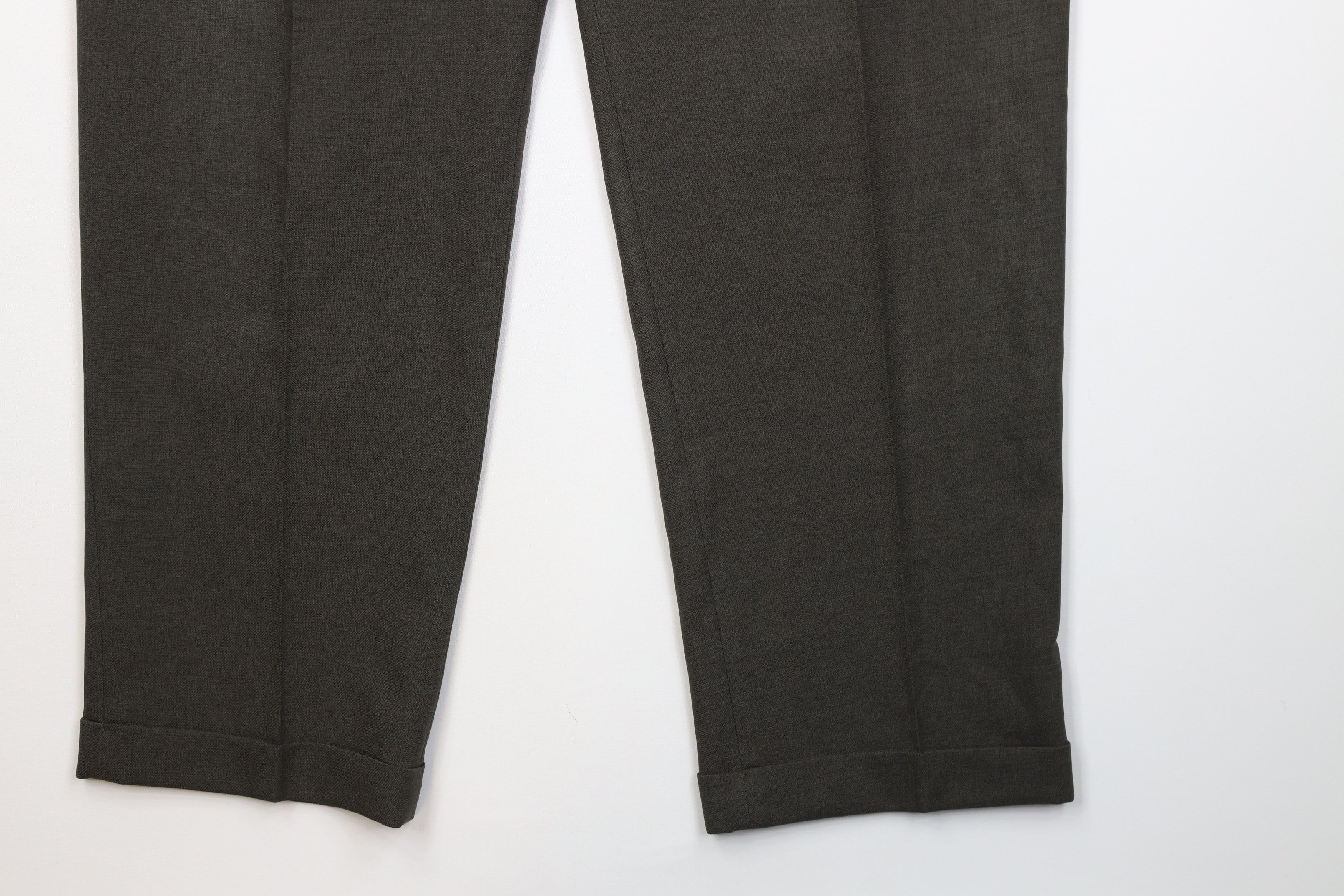 Vintage Vintage 90s Streetwear Wide Leg Chino Pants Trousers Green Size US 34 / EU 50 - 5 Thumbnail