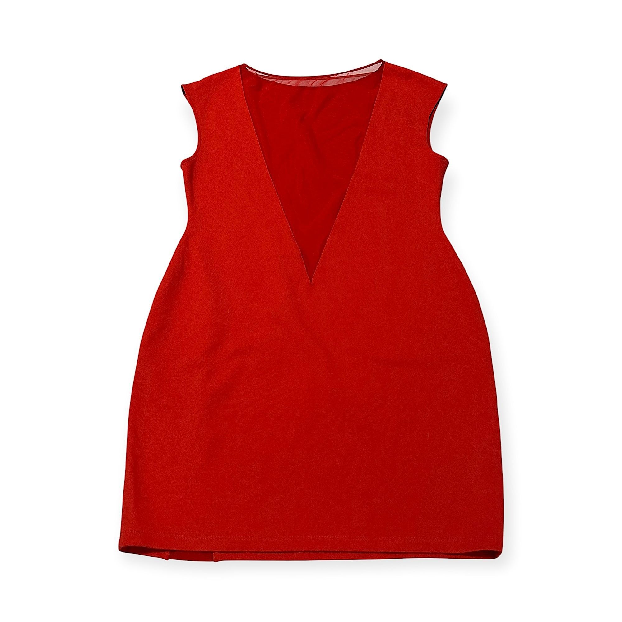 Other Victor Glemaud Cap Sleeve Bodycon Mini Dress, Red, Size XL, Size XL / US 12-14 / IT 48-50 - 6 Thumbnail