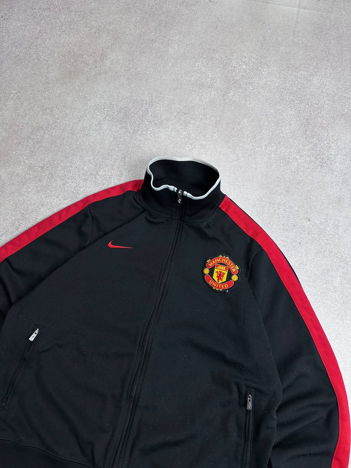 Nike Vintage Nike Manchester United Y2K Blockcore Olympic Jacket Size US XL / EU 56 / 4 - 2 Thumbnail