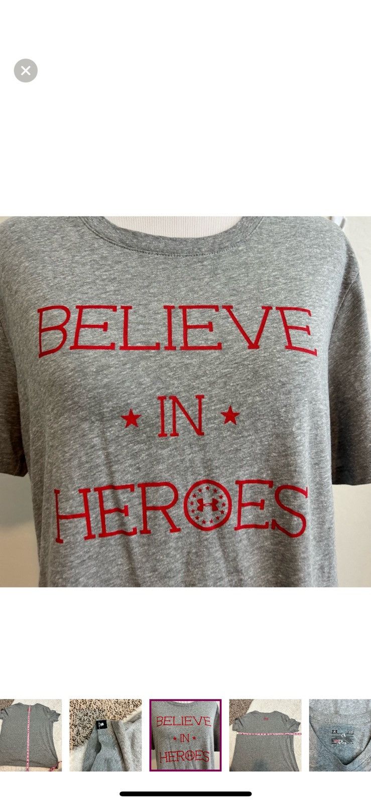 Under Armour Under armour women’s large wounded warrior project tee Size L / US 10 / IT 46 - 2 Thumbnail