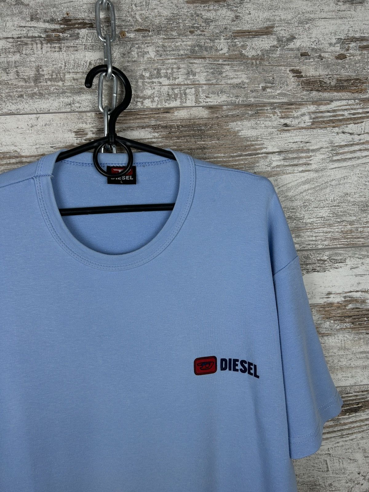 Diesel Mens Vintage Diesel T Shirt streetwear y2k rare tee Size US L / EU 52-54 / 3 - 2 Thumbnail