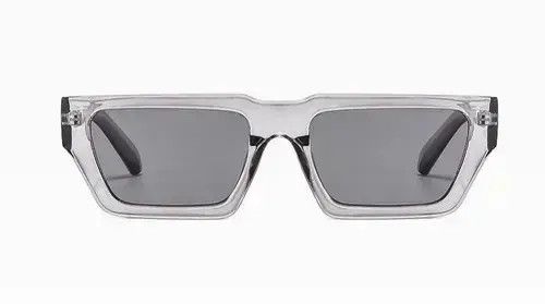 Japanese Brand Square Sunglasses Mirror Retro Style Size ONE SIZE - 2 Thumbnail