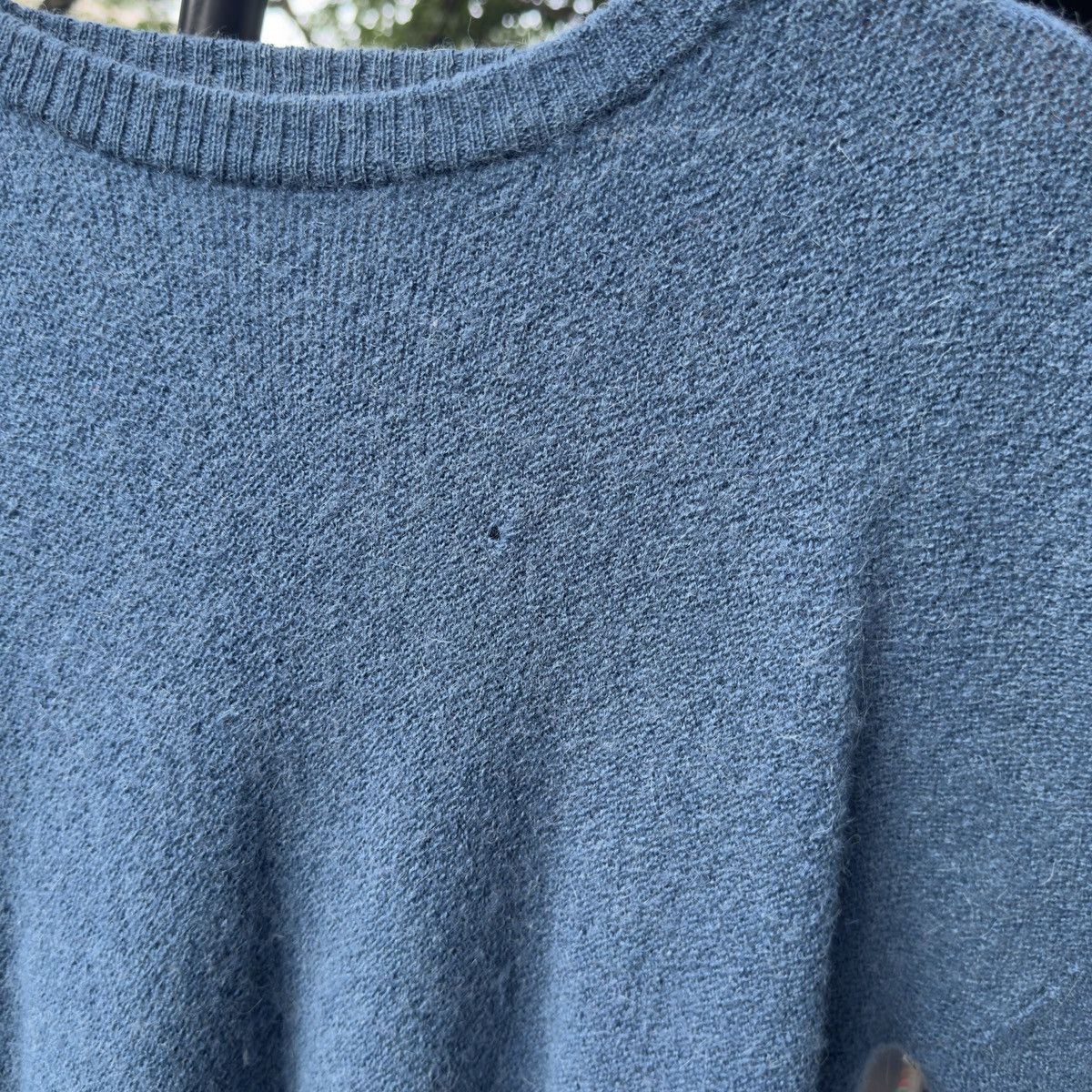 Vintage Vintage 80s Alpaca Wool Blue Light Sweater RRL Bode Lauren Size US M / EU 48-50 / 2 - 6 Thumbnail