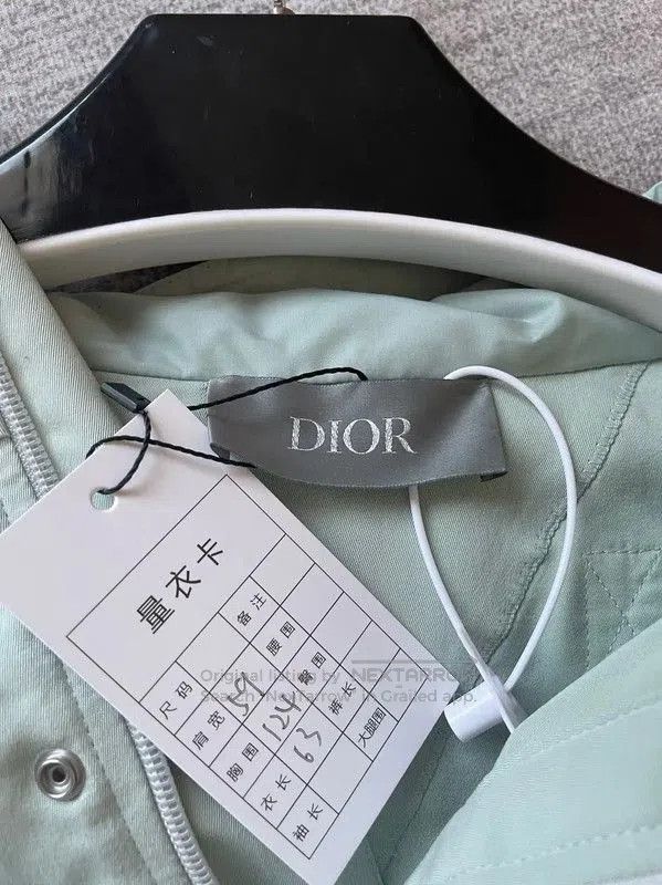 Dior Dior Mint Green Cotton Hoodie for Men . Size US M / EU 48-50 / 2 - 5 Thumbnail
