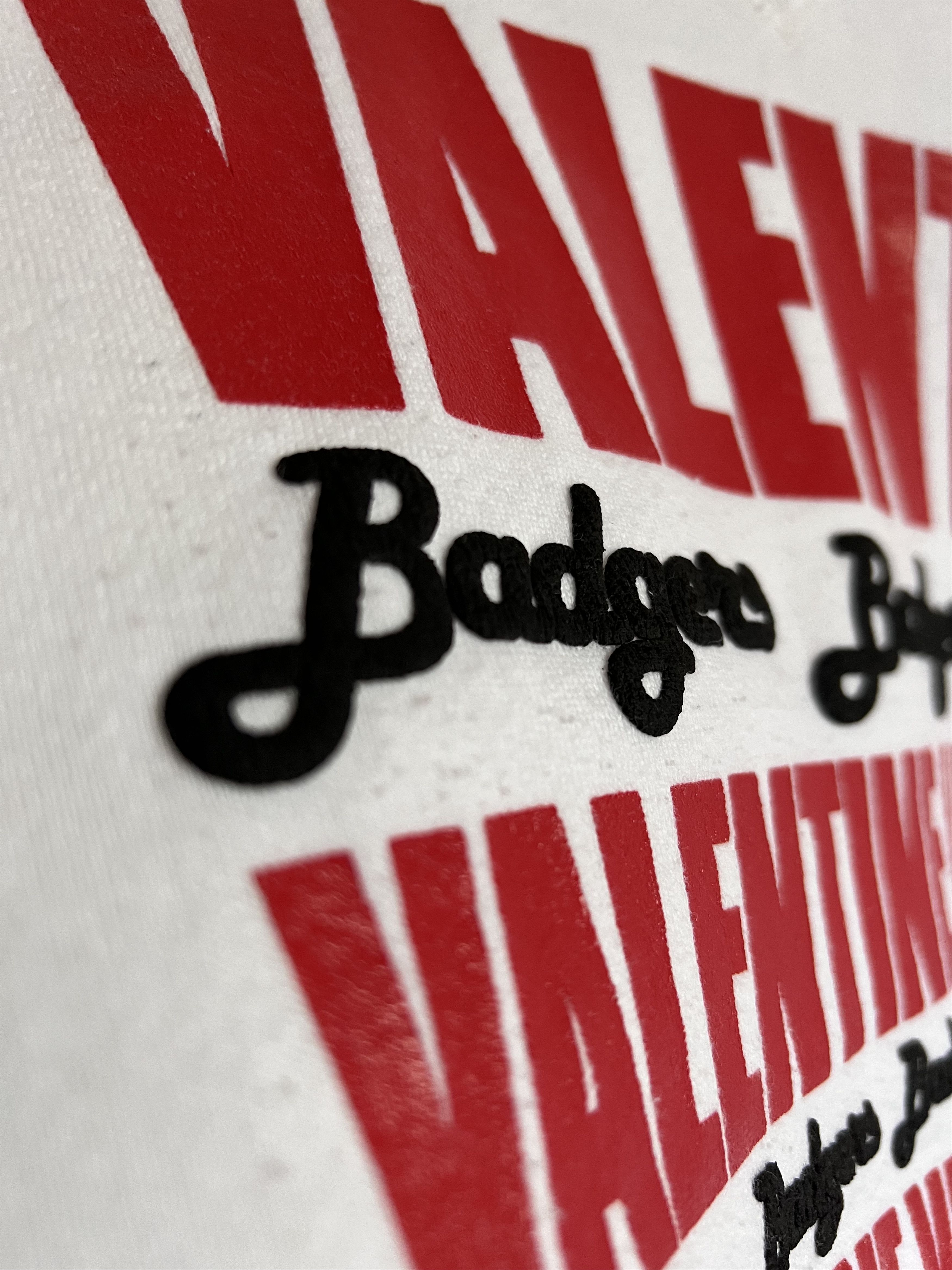 Russell Athletic Vintage 80s Russell Athletic Crewneck Valentine Badgers Size US XL / EU 56 / 4 - 3 Thumbnail