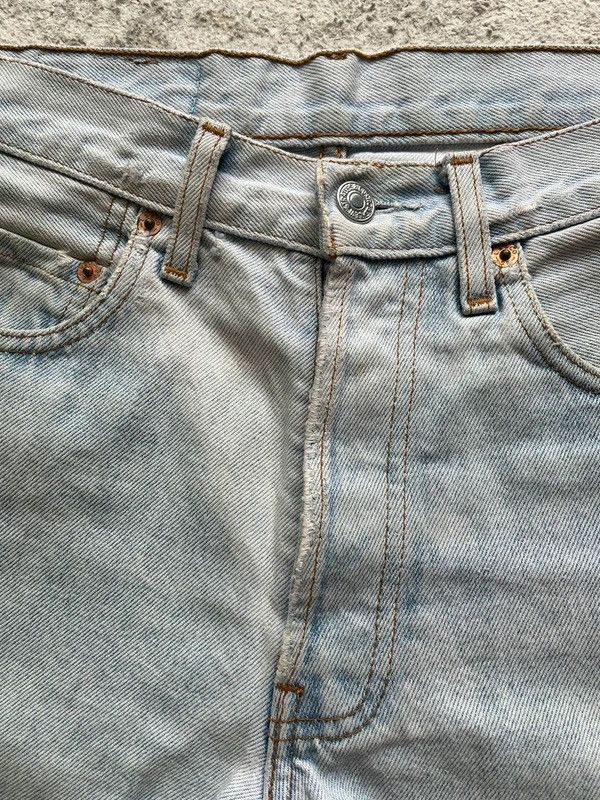 Levi's Levi’s 1993 Denim Shorts Sz W 29 Distressed Size 29" - 2 Thumbnail
