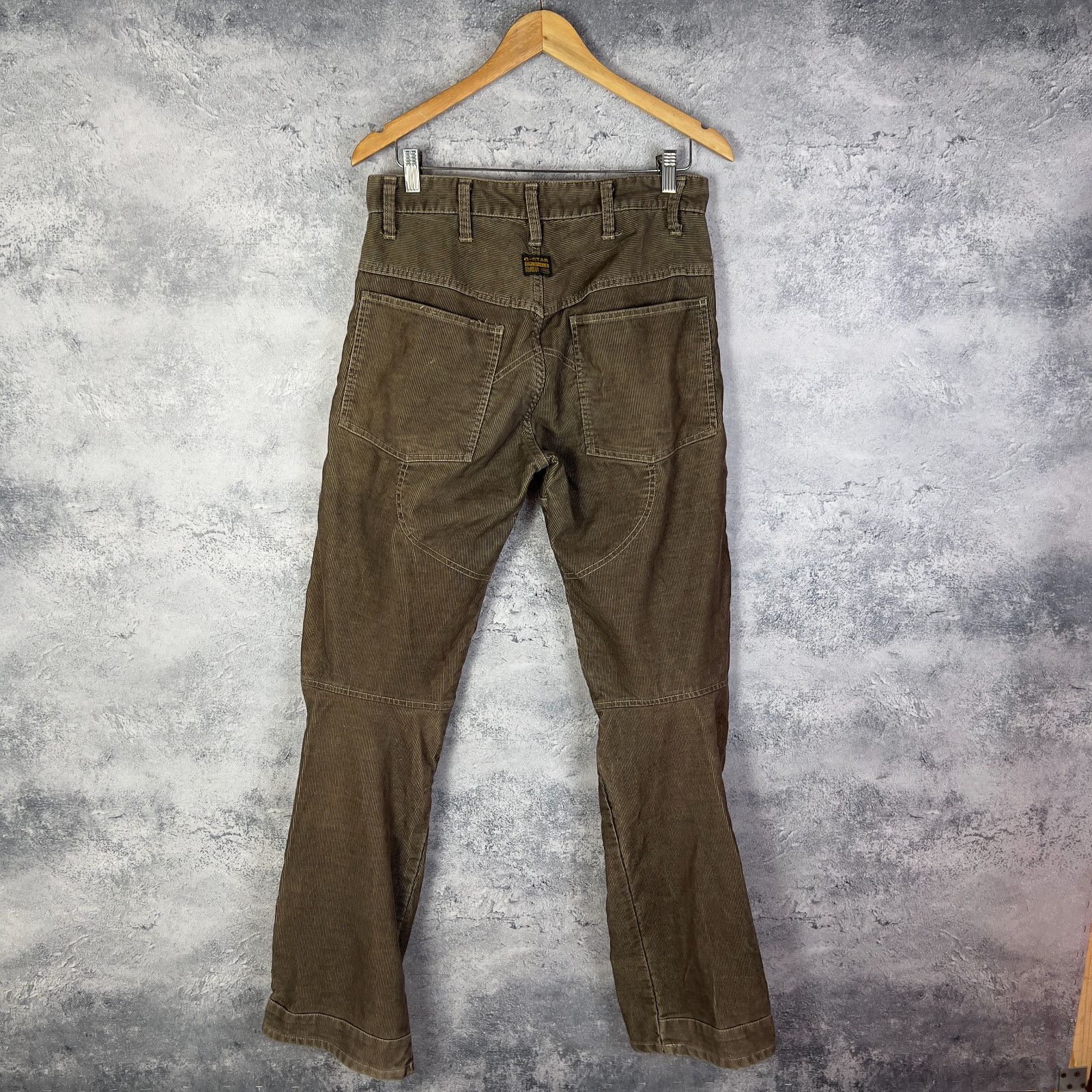G-Star G-Star Double Knee Pants Corduroy Brown Men's Size 31 ` Size US 31 - 13 Thumbnail