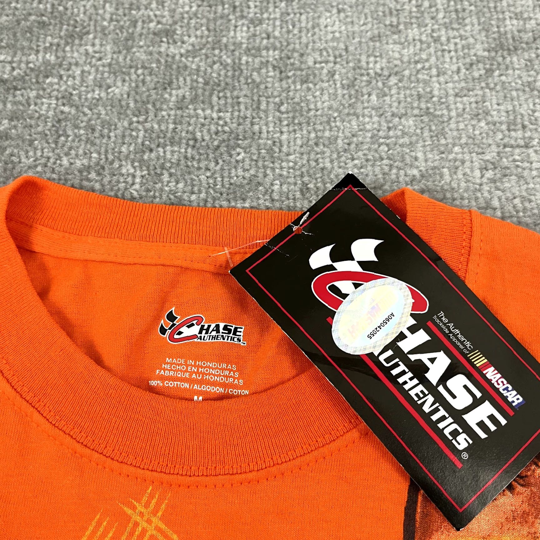 Chase Authentics TONY STEWART Graphic T-Shirt Mens Medium Orange Chase Authentics NASCAR Racing Y2K Size US M / EU 48-50 / 2 - 4 Thumbnail