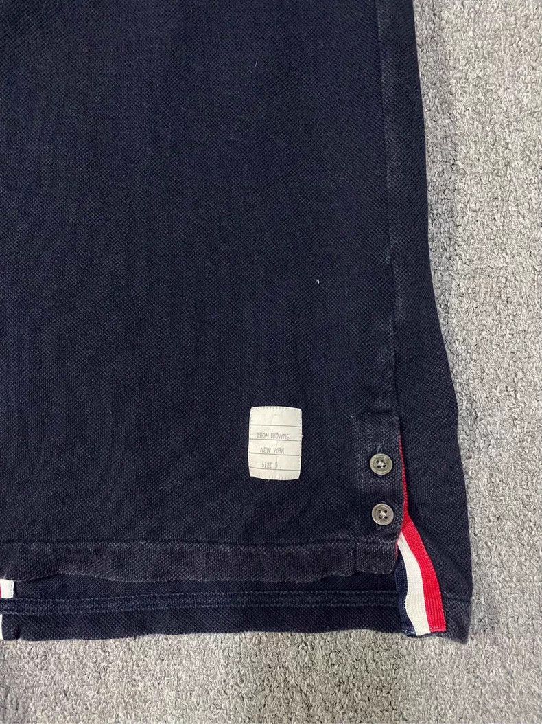 Thom Browne Thom Browne Short sleeve T-shirt in dark blue Size US XXL / EU 58 / 5 - 9 Thumbnail