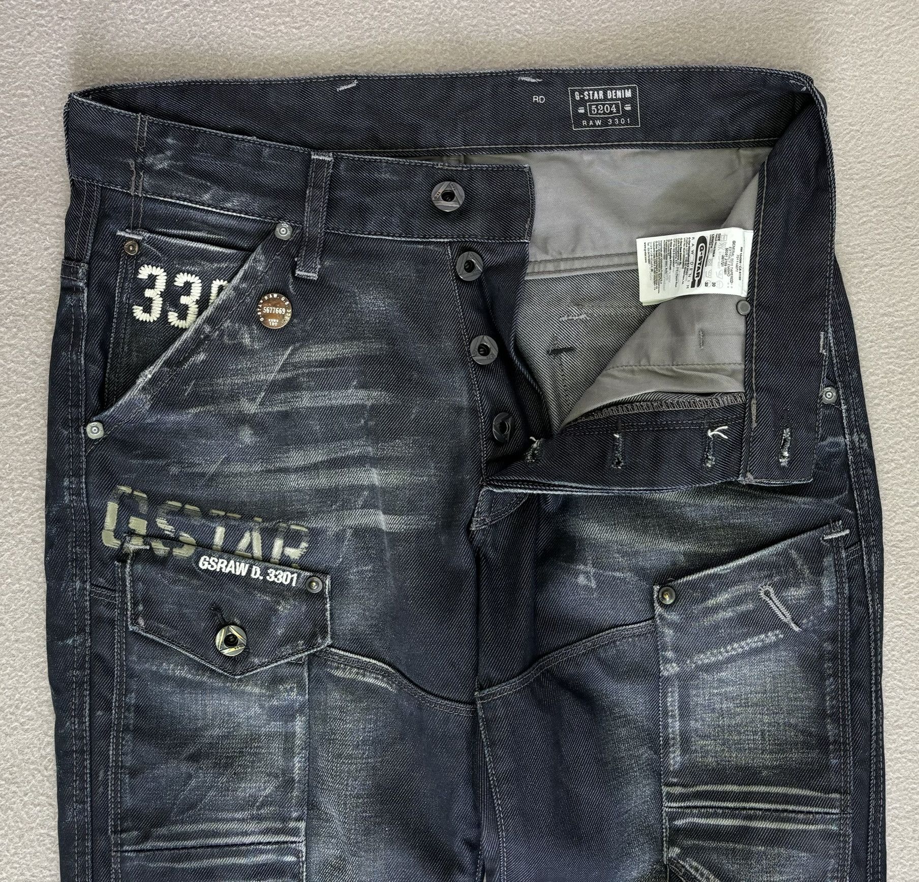 G-Star G Star Raw General 5620 Tapered Jeans Size 30-32 Size US 30 / EU 46 - 14 Thumbnail