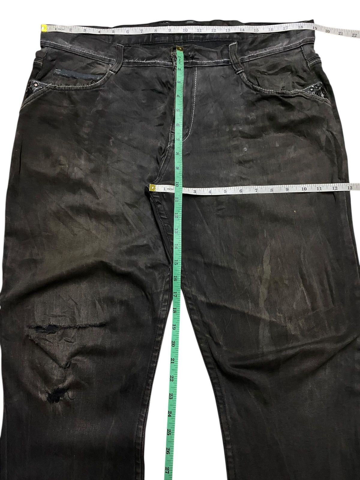 Seditionaries Vintage Japanese Brand Cloud 72 Cross Pocket Slim Fit Jeans Size US 38 / EU 54 - 14 Thumbnail