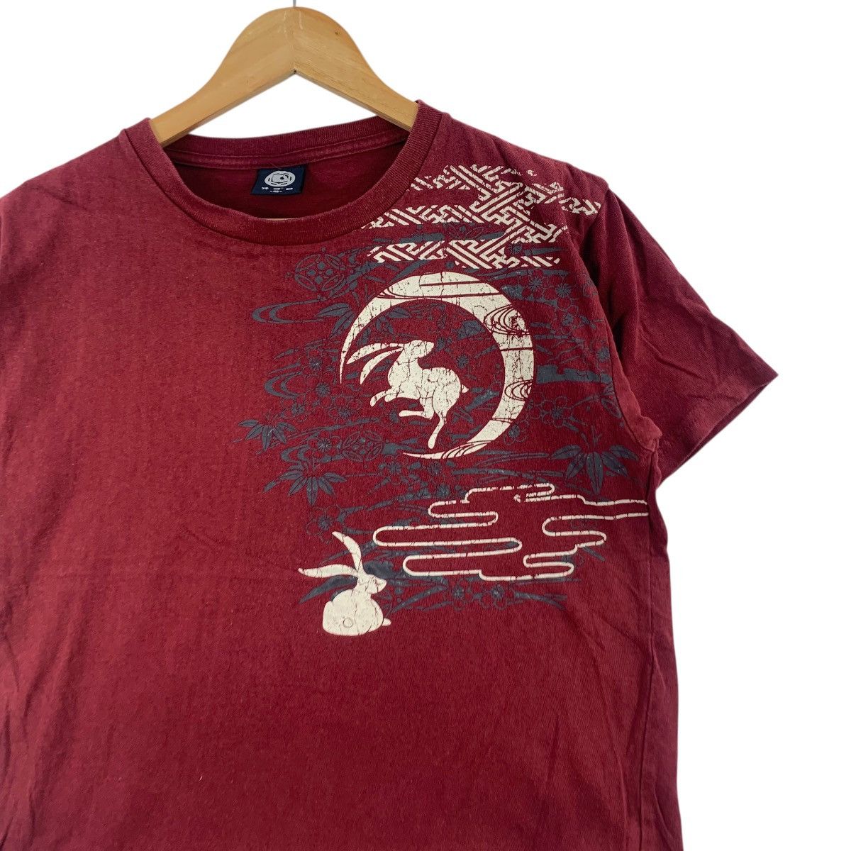 Vintage Vintage JAPAN MOON RABBIT Folklore Cloud Nine Tee Shirt Top Size M / US 6-8 / IT 42-44 - 5 Thumbnail
