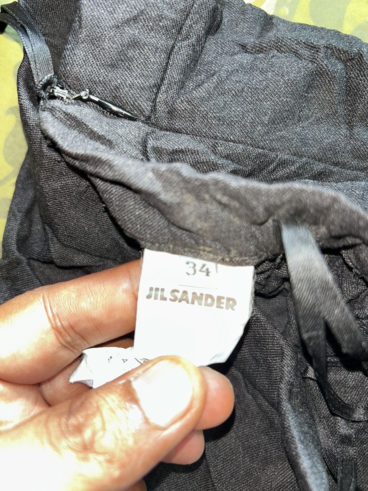 Jil Sander Raf Simons High Waisted Wool Blend Trousers Size 25" / US 0 / IT 36 - 11 Thumbnail