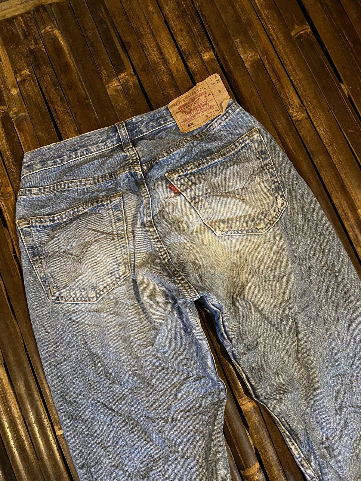 Japanese Brand × Levi's × Vintage LEVIS 501 DENIM PANTS Size US 29 - 4 Thumbnail