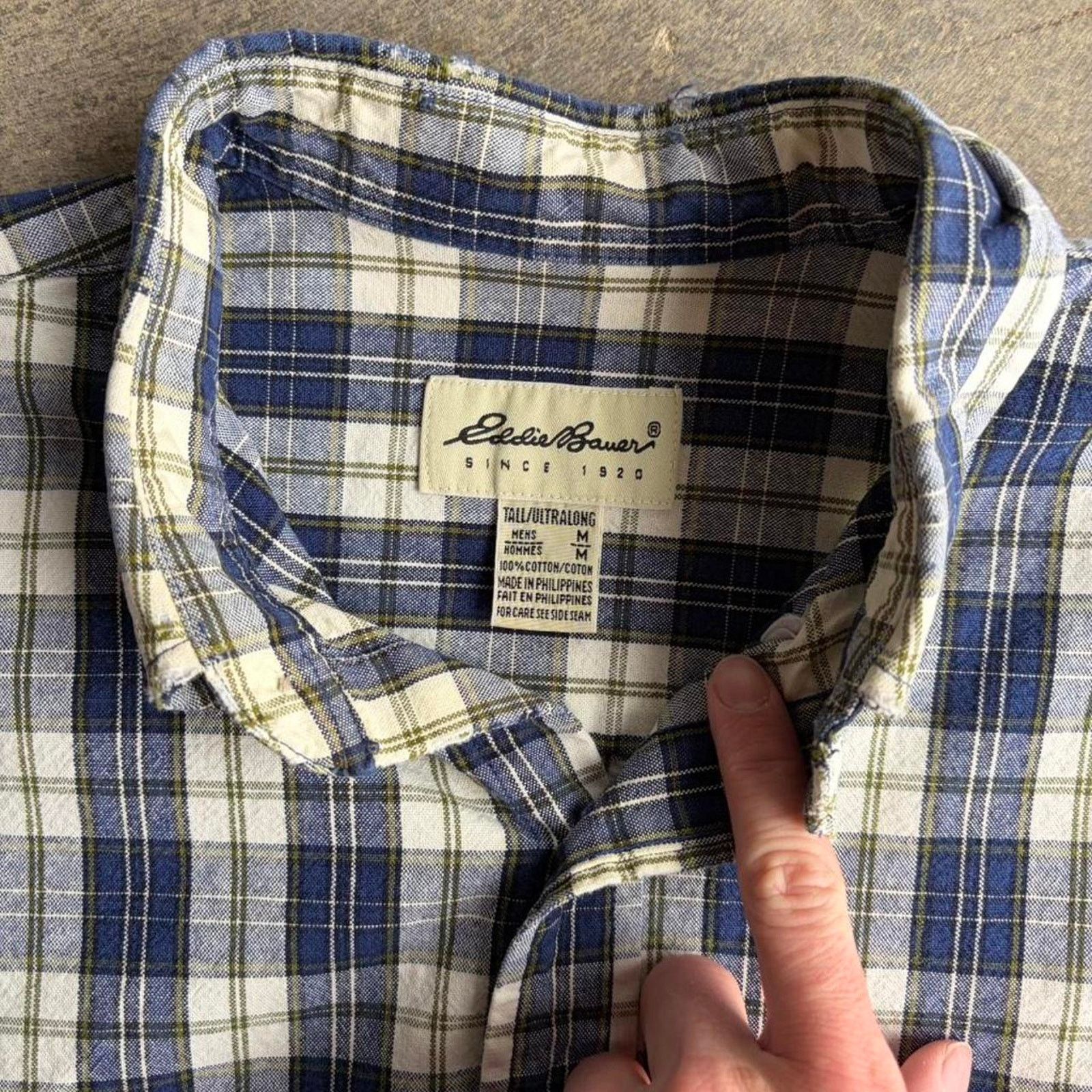 Tommy Hilfiger 90s tommy hilfiger plaid button down Size US M / EU 48-50 / 2 - 3 Thumbnail