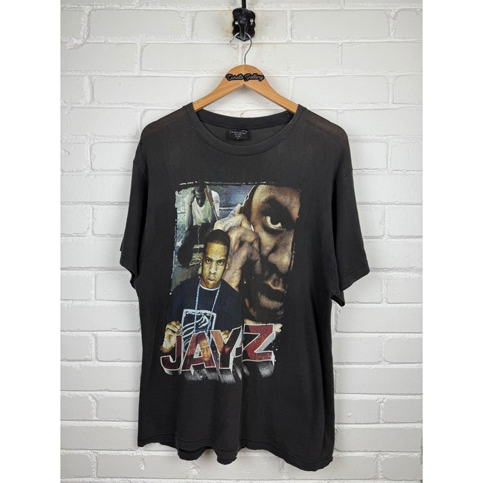 Vintage Vintage 90s Jay Z Rap Tee Parking Lot Music Tour T Shirt L Size US L / EU 52-54 / 3 - 1 Thumbnail