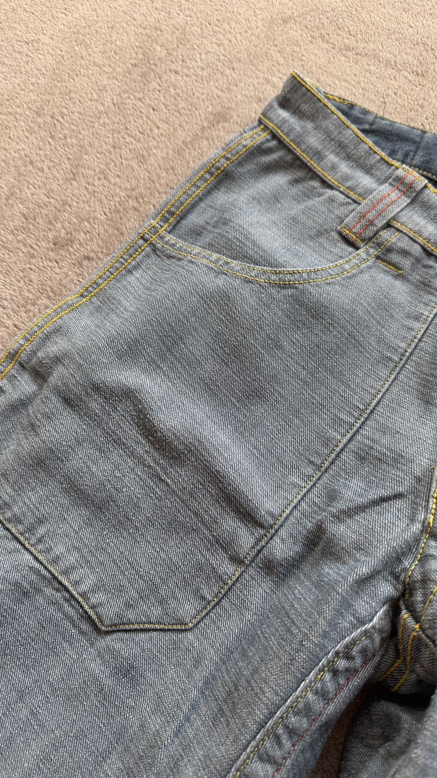 If Six Was Nine O’Neill Reversible distressed Mudwash Jean Y2K lgb jnco vibe Size US 32 / EU 48 - 5 Thumbnail