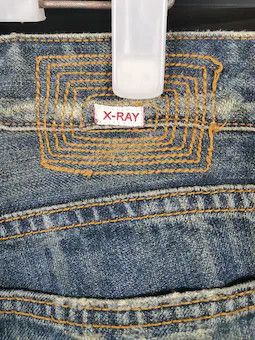 If Six Was Nine Vintage Japanese Brand X-ray Loose Straight Jeans Size US 36 / EU 52 - 5 Thumbnail