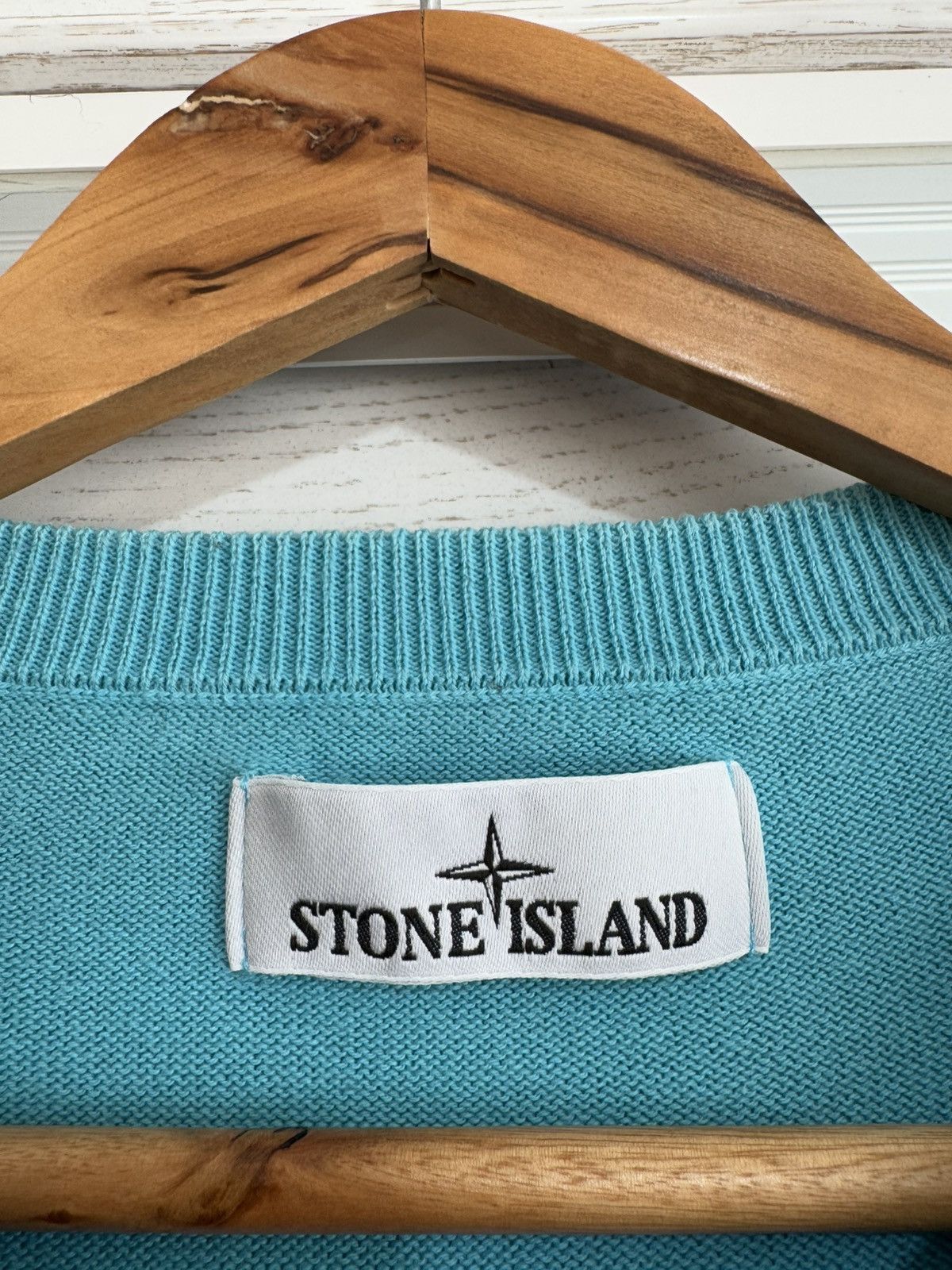 Stone Island Stone Island SS24 Turquoise Sweatshirt Size US L / EU 52-54 / 3 - 16 Thumbnail