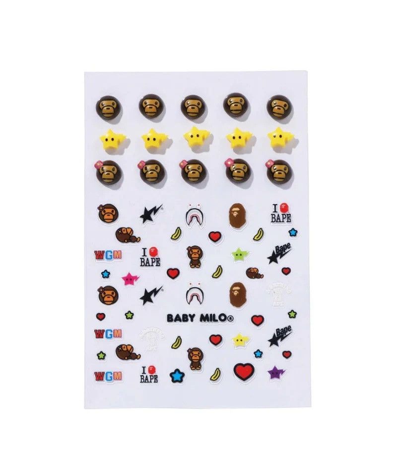 Bape Bape Baby Lisa Nail Seal Size ONE SIZE - 3 Thumbnail