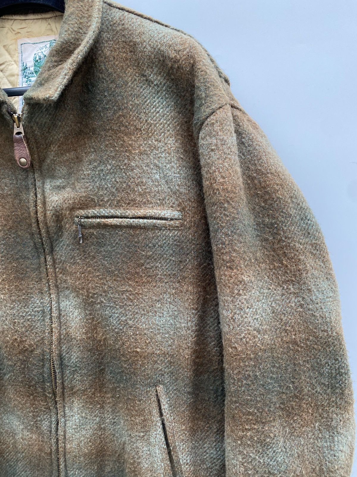 Golden Bear 1980s Melton Wool Tartan Jacket Size US L / EU 52-54 / 3 - 5 Thumbnail