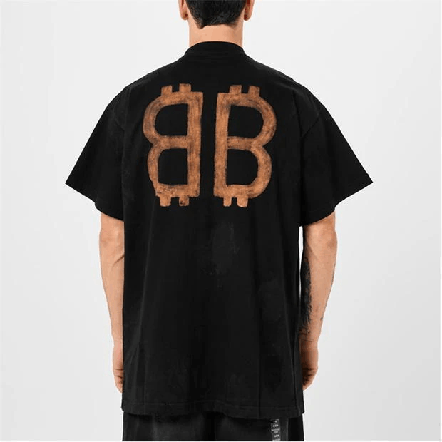 Balenciaga Crypto T-Shirt Size US L / EU 52-54 / 3 - 3 Thumbnail