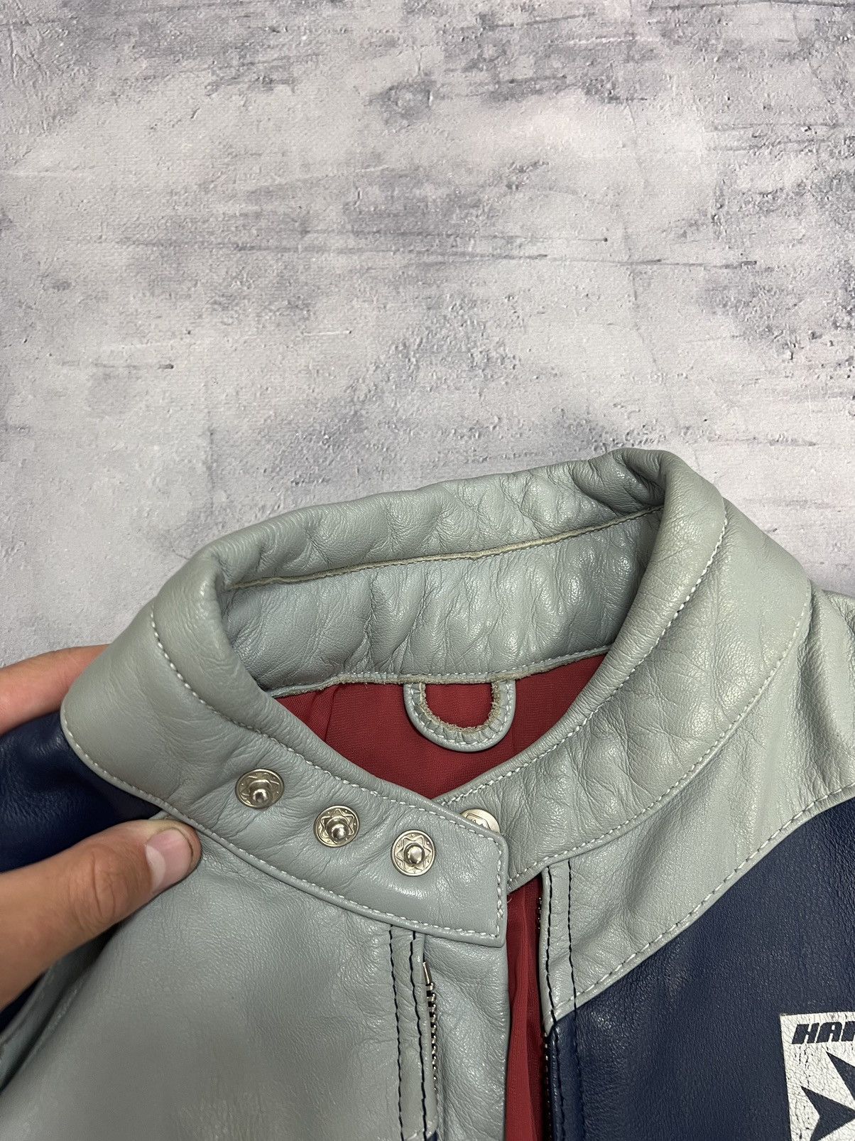 Vintage Vintage Harro Leather Jacket 80s Y2k Size XS / US 0-2 / IT 36-38 - 10 Thumbnail