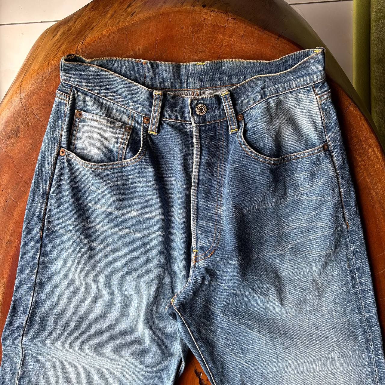 Studio D'Artisan Studio D’Artisan “ DOIS “ The Monster Selvedge Jeans Pants Size US 30 / EU 46 - 3 Thumbnail