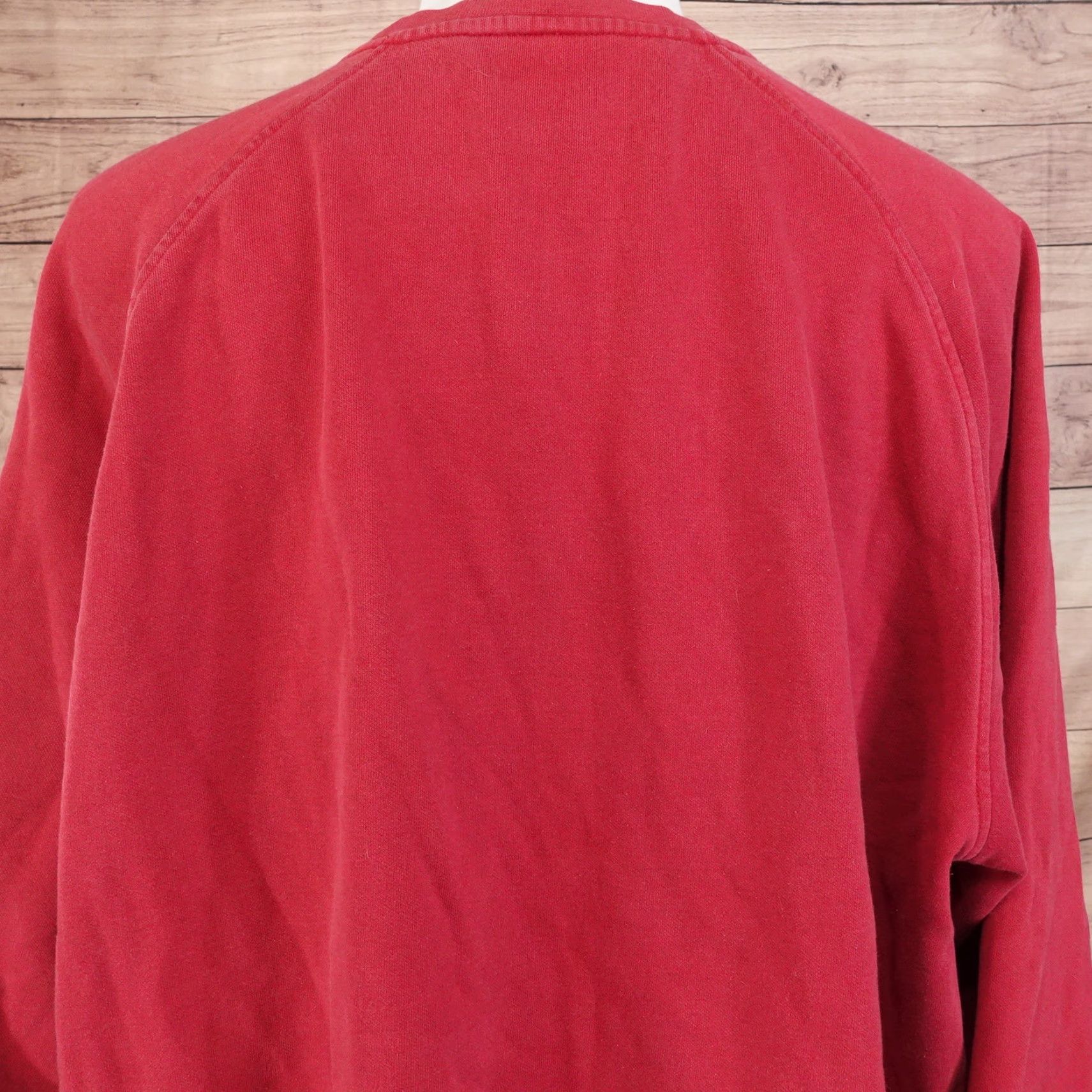 Nike VINTAGE Nike Sweatshirt Men 2XL Red Crew Neck Pullover Cotton Blend 90s Size US XXL / EU 58 / 5 - 6 Thumbnail