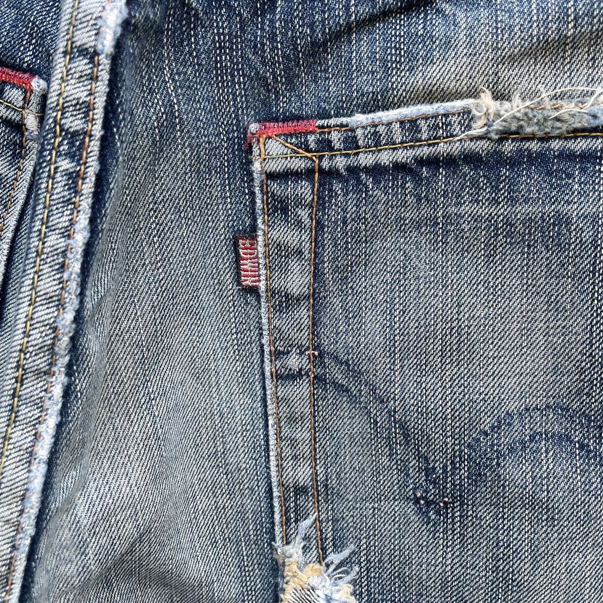 Edwin Distressed💥 Edwin 504 Japan Denim Jeans Pants Faded W30x29 Size US 30 / EU 46 - 8 Thumbnail