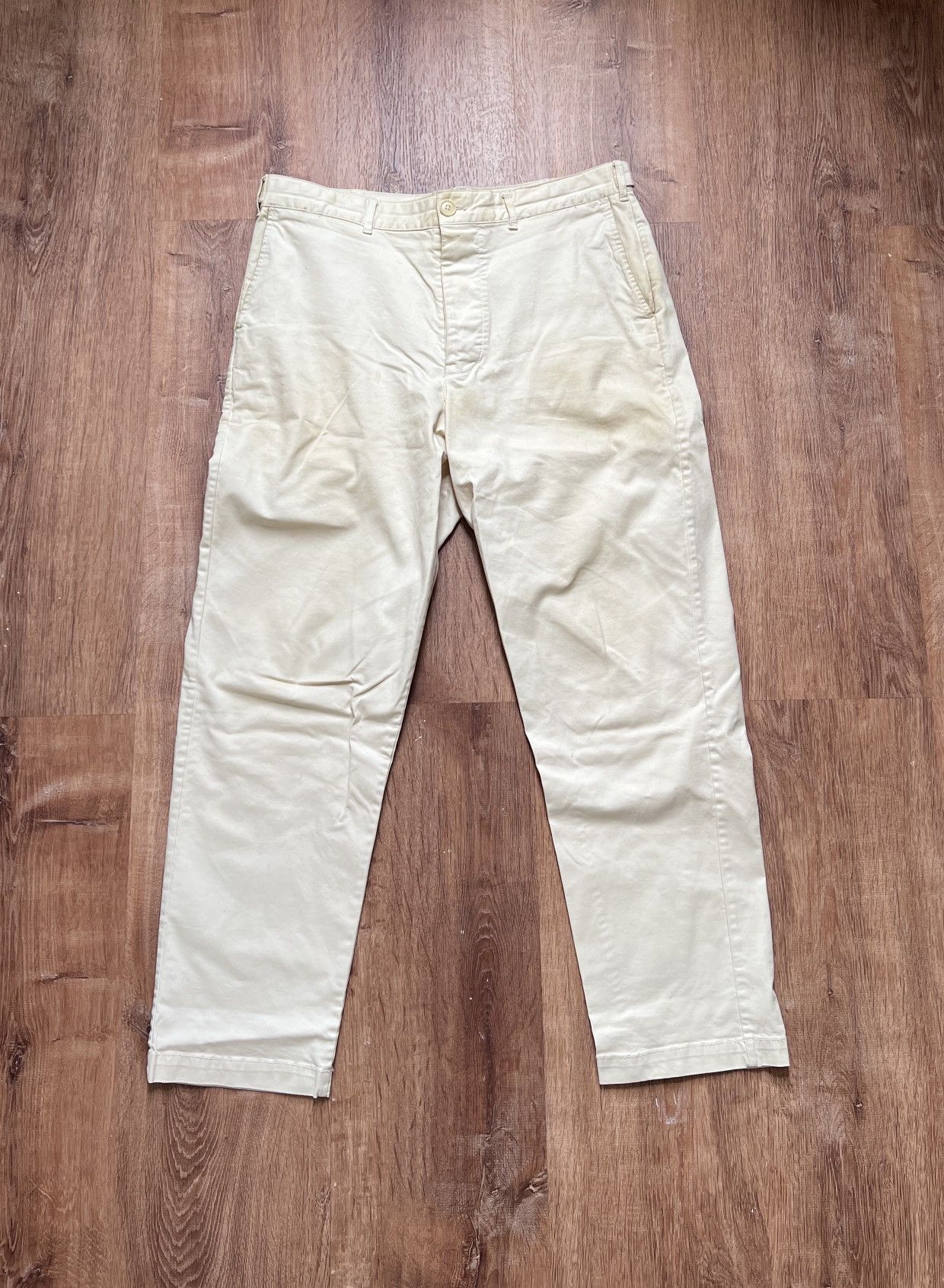 ALEX MILL SIDE TAB COTTON PANTS