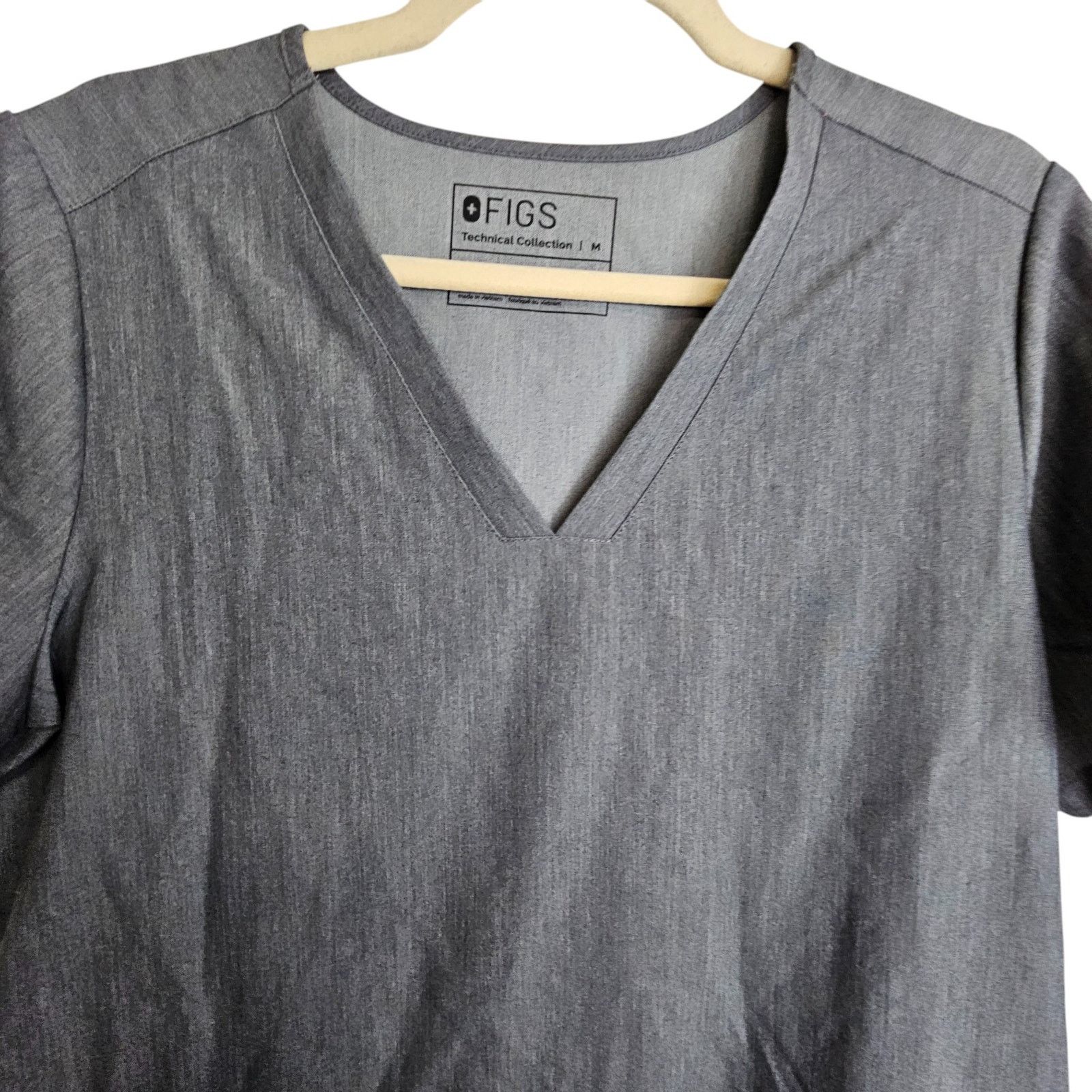 Figue Figs Womens Casma Scrub Top Sz M Stretch Workwear Comfort Size M / US 6-8 / IT 42-44 - 4 Thumbnail