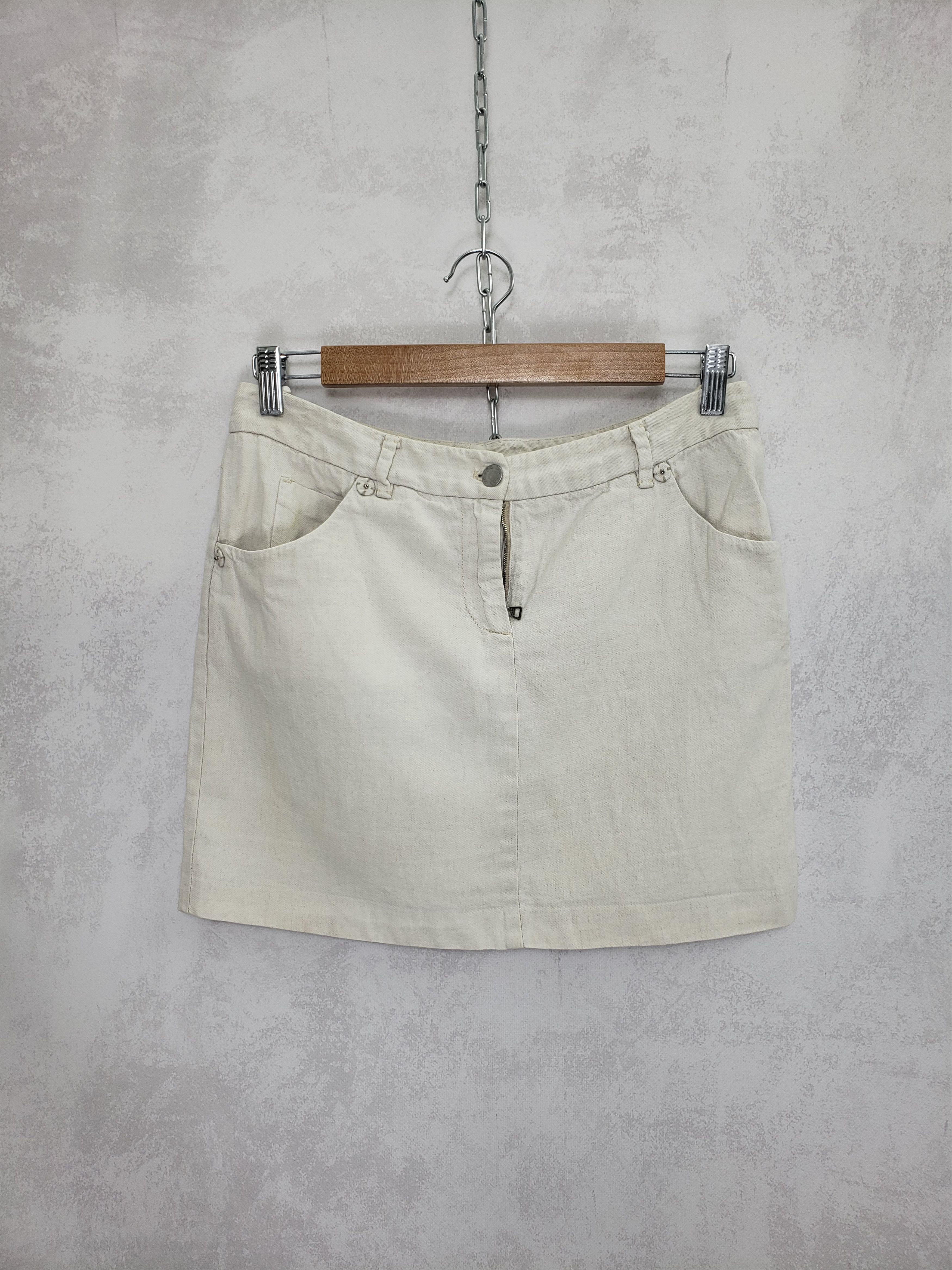 Prada Prada jeans skirt red tab Size 32" / US 10 / IT 46 - 1 Thumbnail
