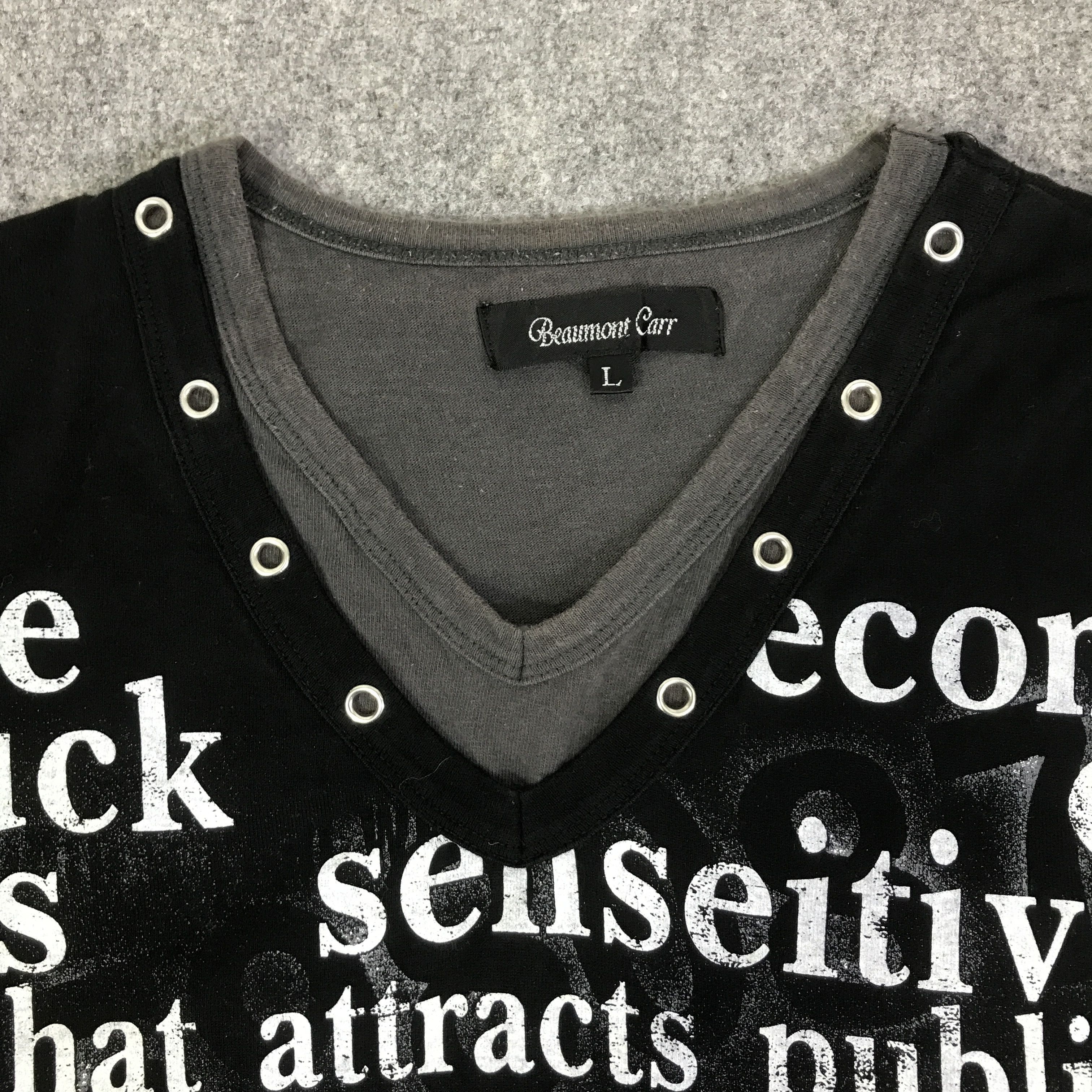 Japanese Brand PUNK JAPAN BEAUMONT CARR T-SHIRT K93B5 Size US M / EU 48-50 / 2 - 6 Thumbnail