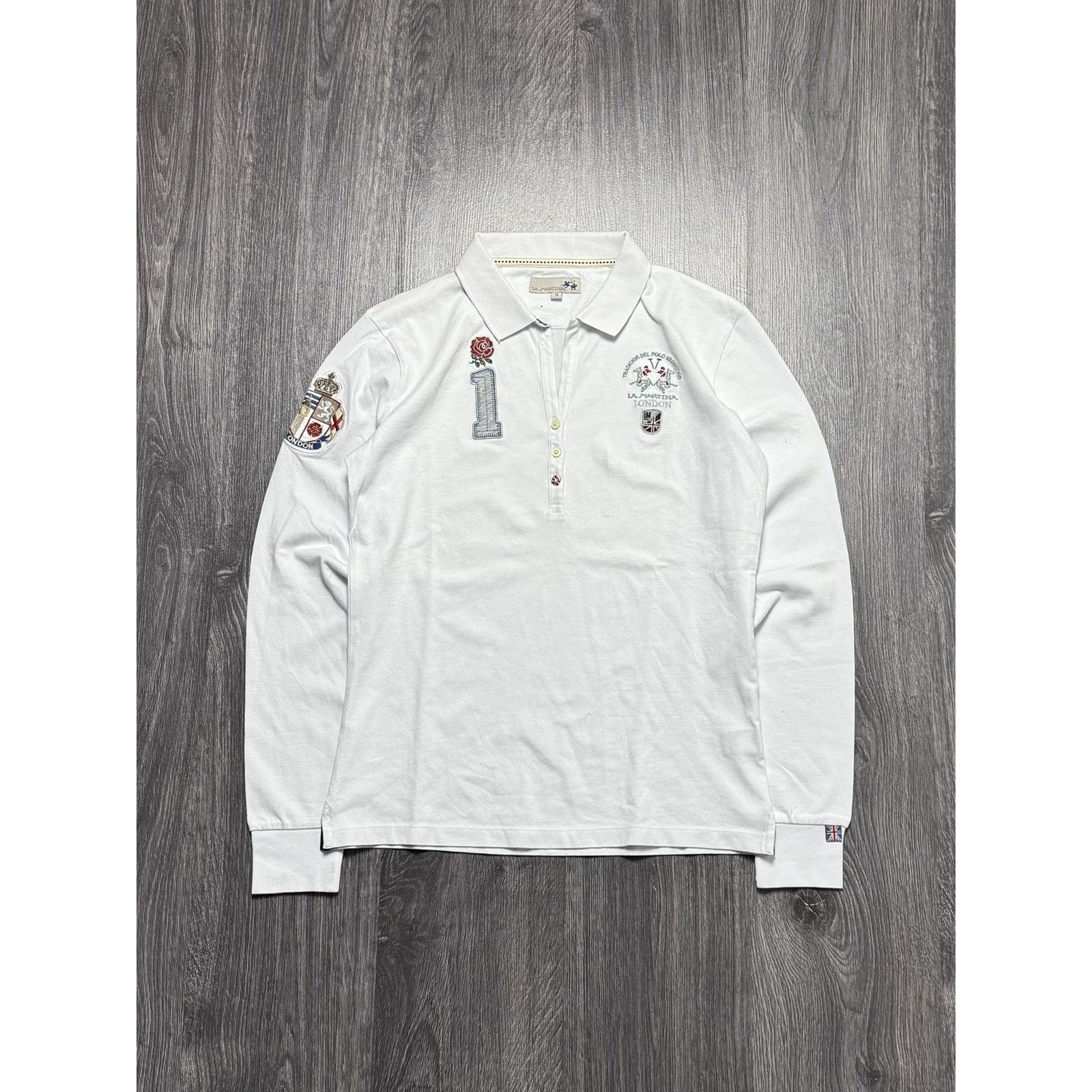 La Martina Vintage La Martina Longsleeve Size US S / EU 44-46 / 1 - 1 Thumbnail