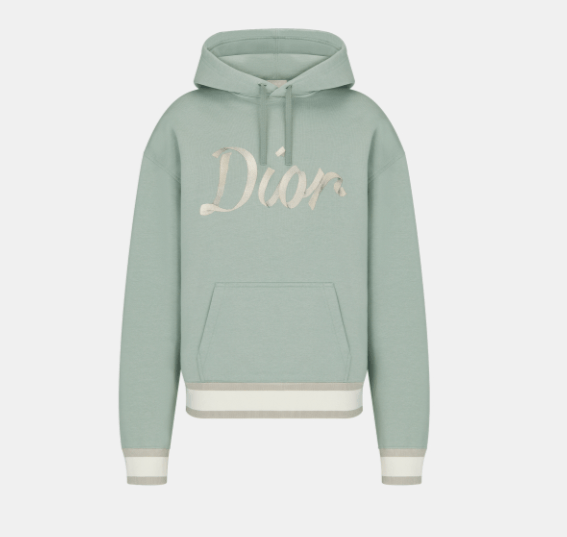o1w1db10823 Hoodie in Light Green