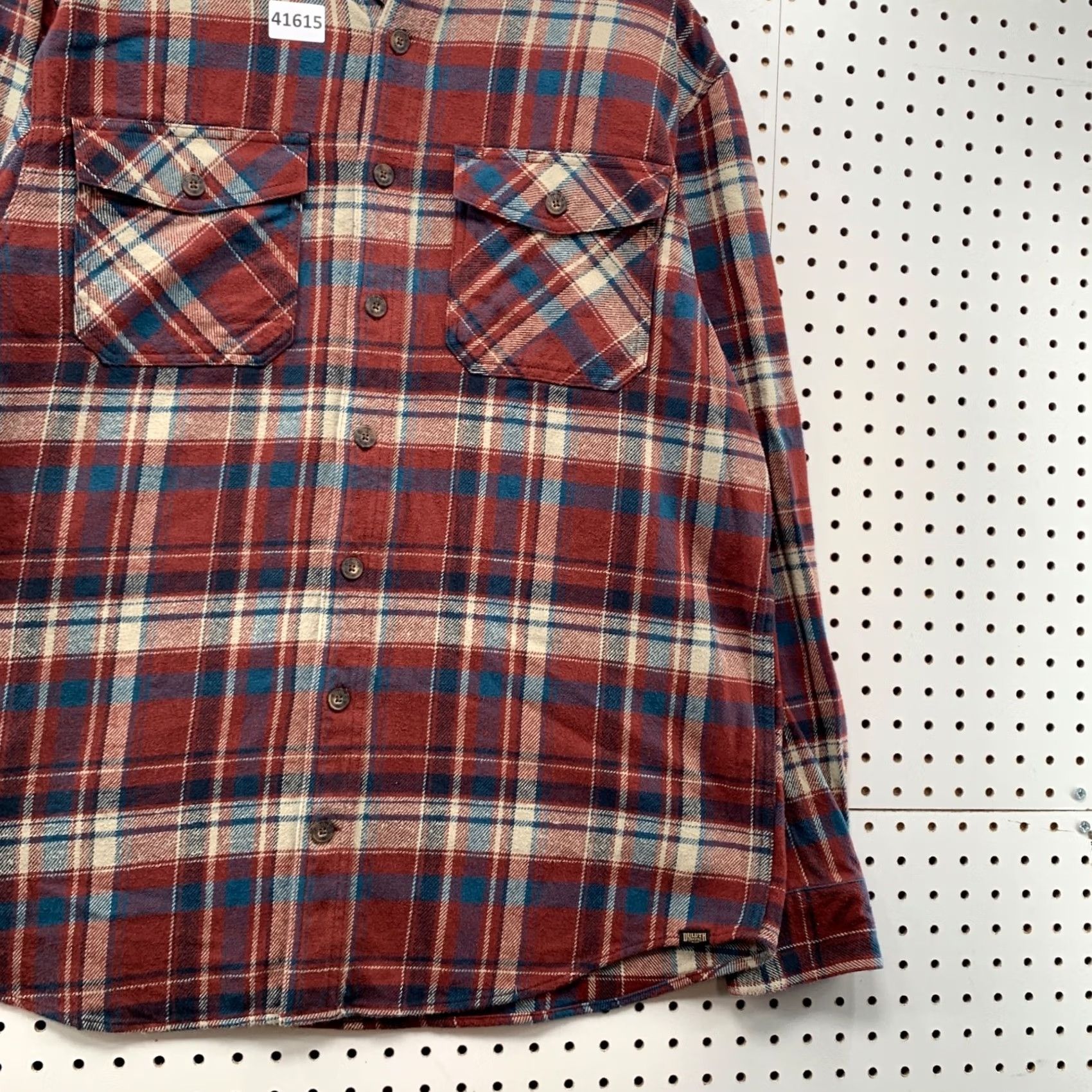 Vintage Duluth Shirt Mens LT Red Heavyweight Flannel Button Shacket Size US L / EU 52-54 / 3 - 6 Thumbnail