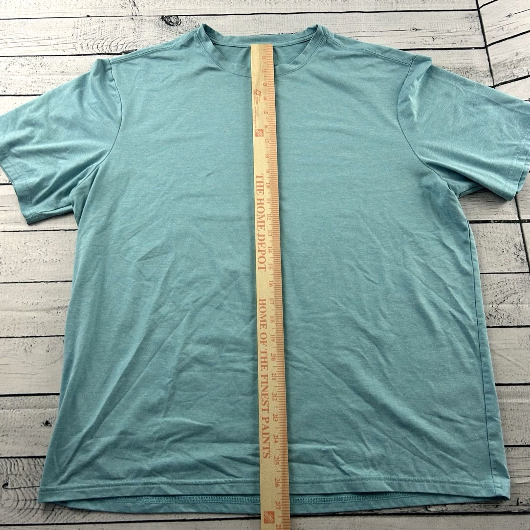 Vintage 01.Algo Performance Short Sleeve T Shirt Men's XL Blue UPF 40 Size US XL / EU 56 / 4 - 3 Thumbnail