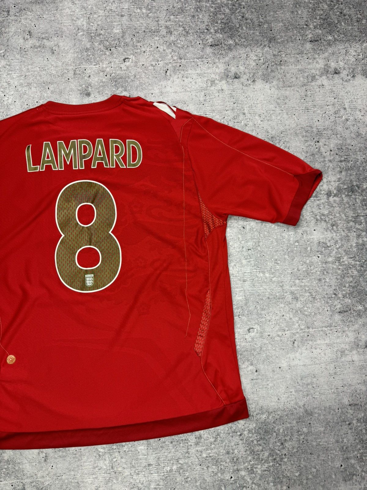 Umbro × Vintage Vintage Umbro 8 LAMPARD ENGLAND Official Soccer Jersey Shirt Size US XXL / EU 58 / 5 - 18 Thumbnail