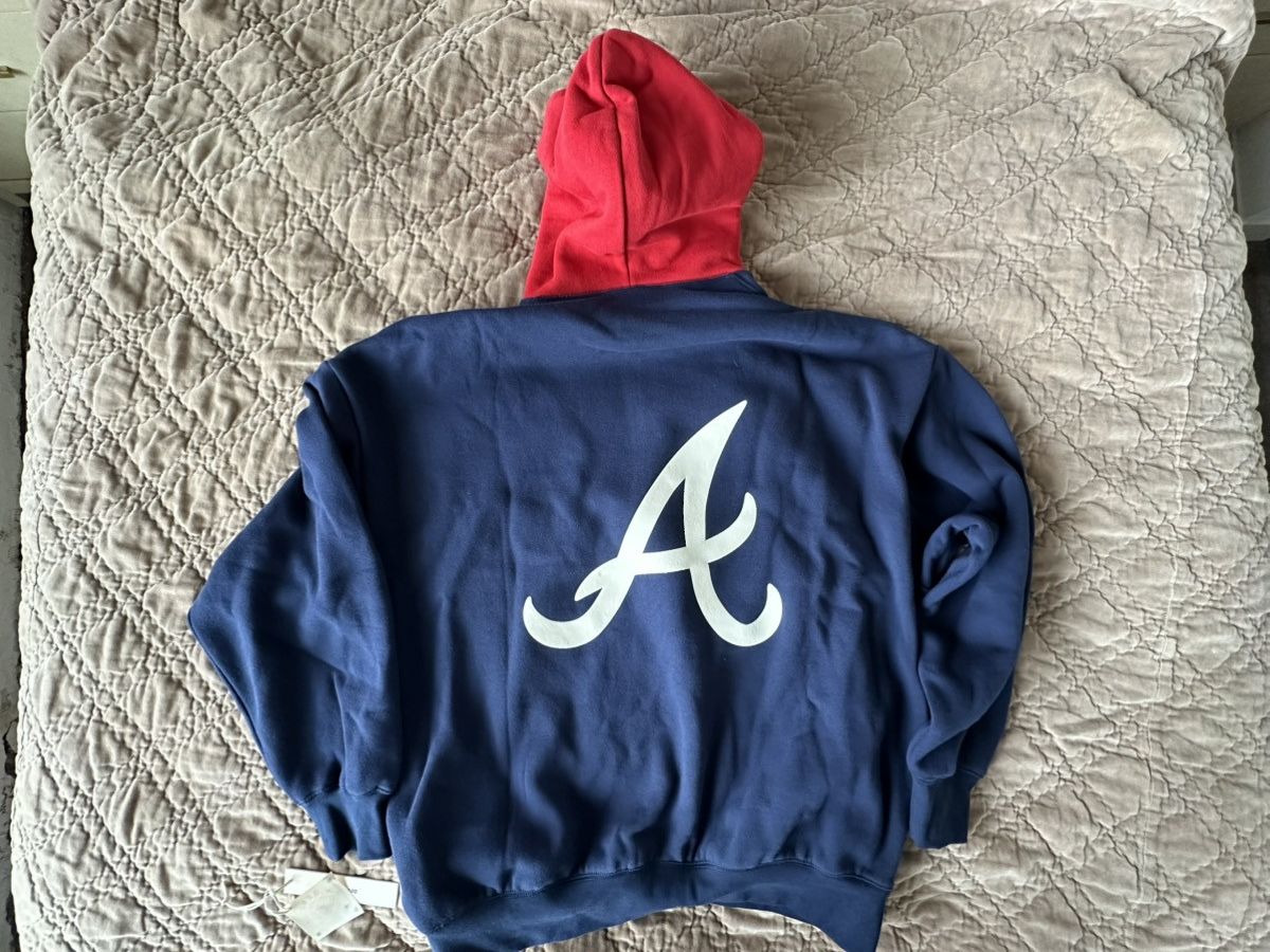 Essentials Essentials Atlanta Braves MLB Hoodie - NWT - Sz L - $250 Size US L / EU 52-54 / 3 - 9 Thumbnail